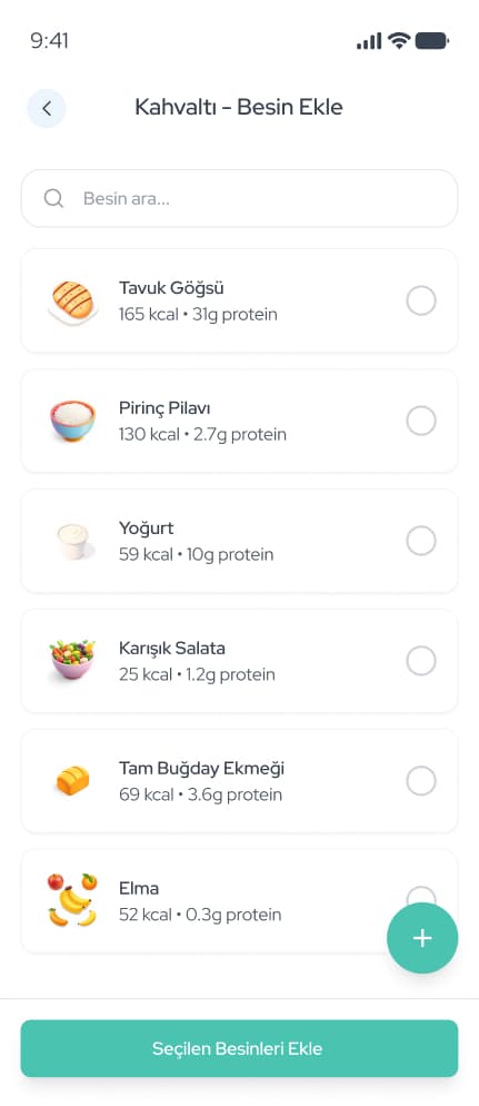 WeDiet — Mobil Uygulama tasarımı, detay 33, Selçuk Aker