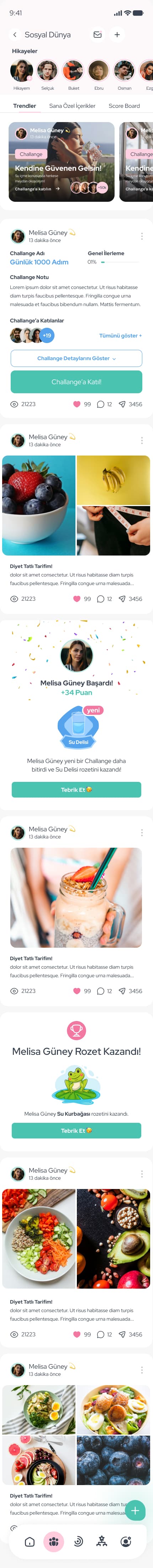 WeDiet — Mobil Uygulama tasarımı, detay 69, Selçuk Aker