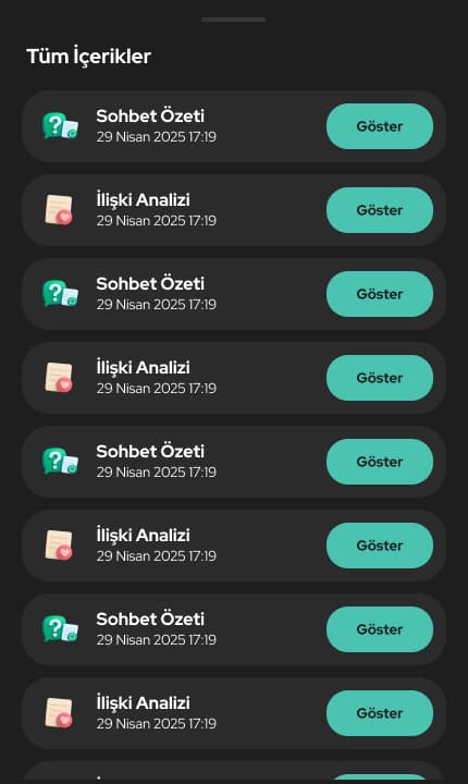 WhatsWrapped App — Mobil Uygulama tasarımı, detay 4, Selçuk Aker