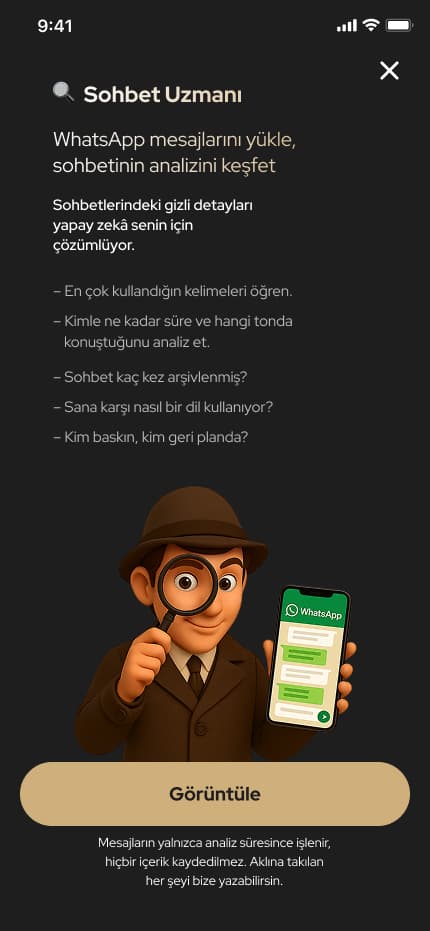 WhatsWrapped App — Mobil Uygulama tasarımı, detay 35, Selçuk Aker