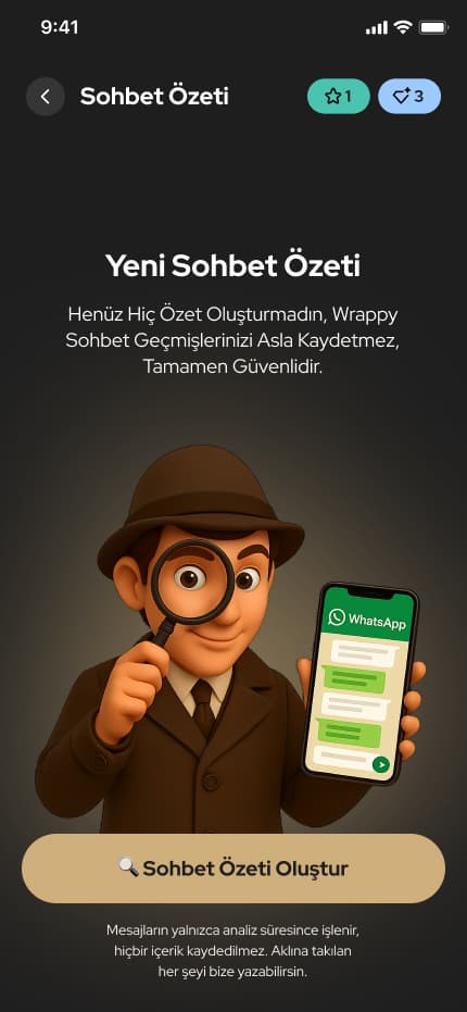 WhatsWrapped App — Mobil Uygulama tasarımı, detay 36, Selçuk Aker