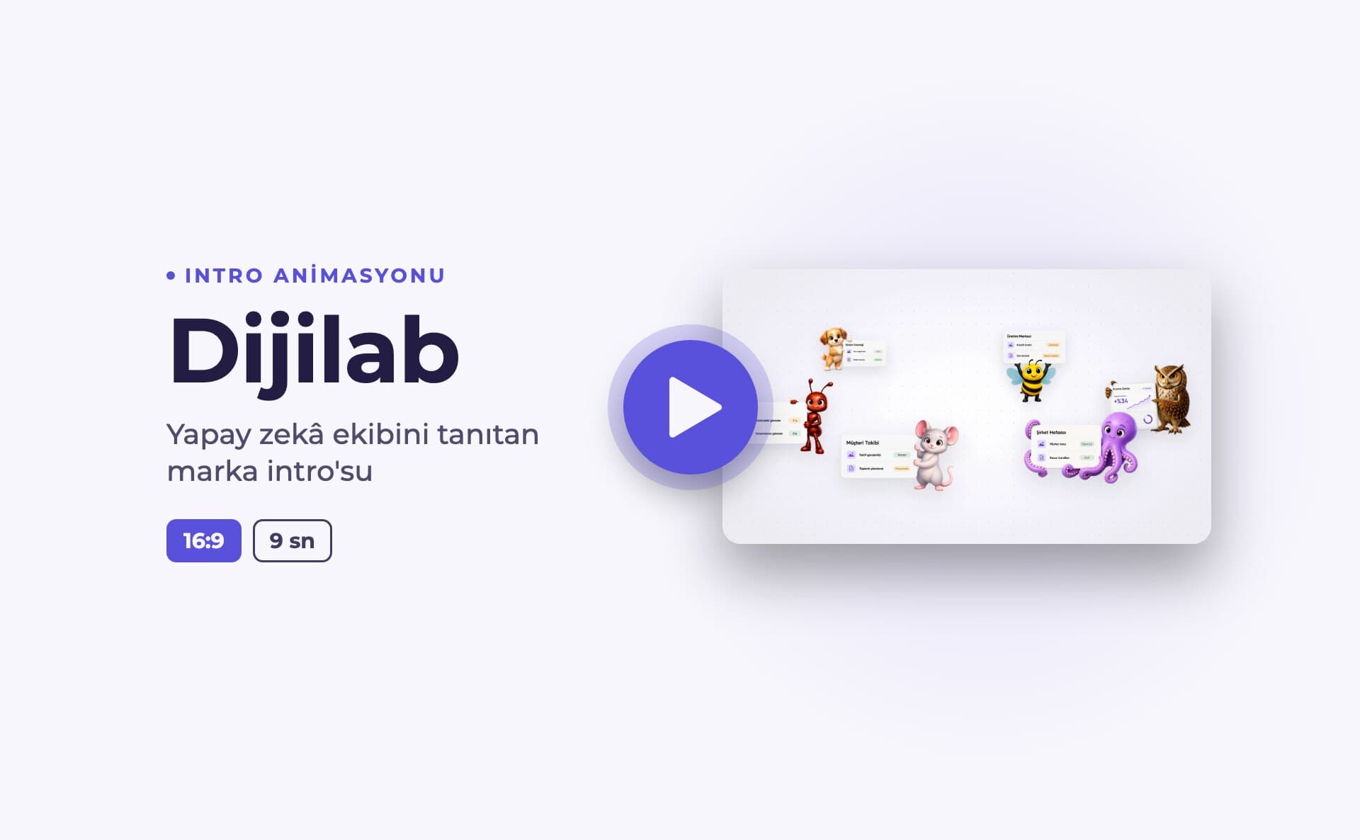 Dijilab · Intro Animasyonu — Video ve Hareketli Grafik