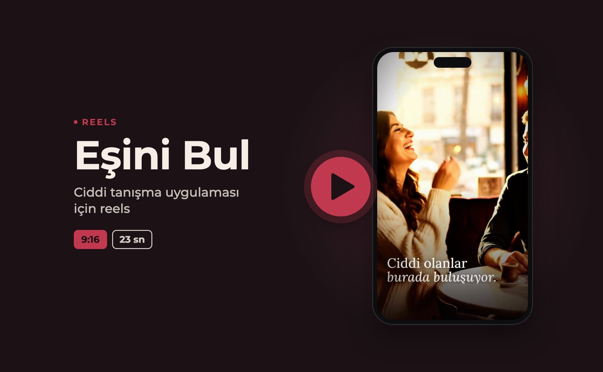 Eşini Bul · Reels Videosu — Video ve Hareketli Grafik