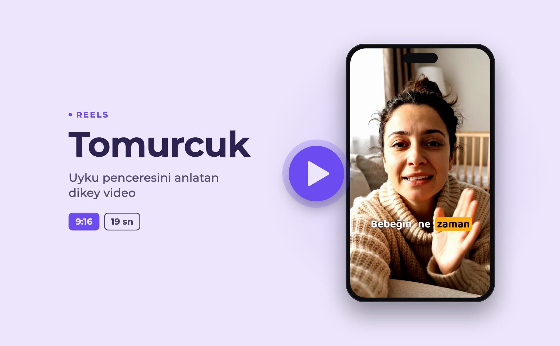 Tomurcuk · Reels Videosu — Video ve Hareketli Grafik