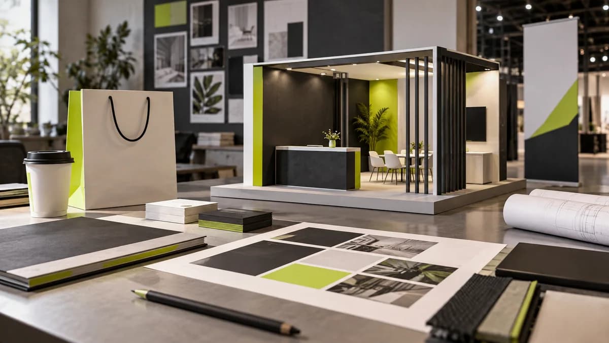 Corporate Identity Studies and Stand Design: The Power of Uniform Order — Selçuk Aker