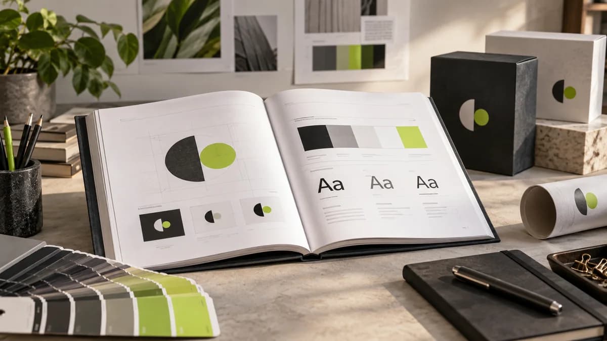 Corporate Identity Guide: The Golden Book of Color and Typography Rules — Selçuk Aker