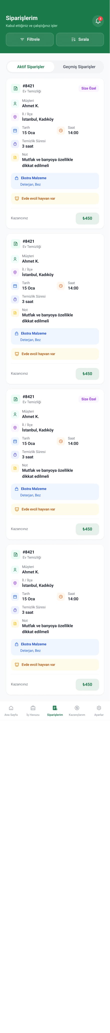 Clean Lab App — project detail 64, Selçuk Aker