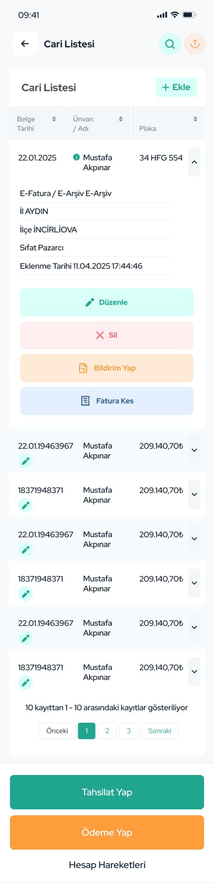 E-Halci App — project detail 3, Selçuk Aker