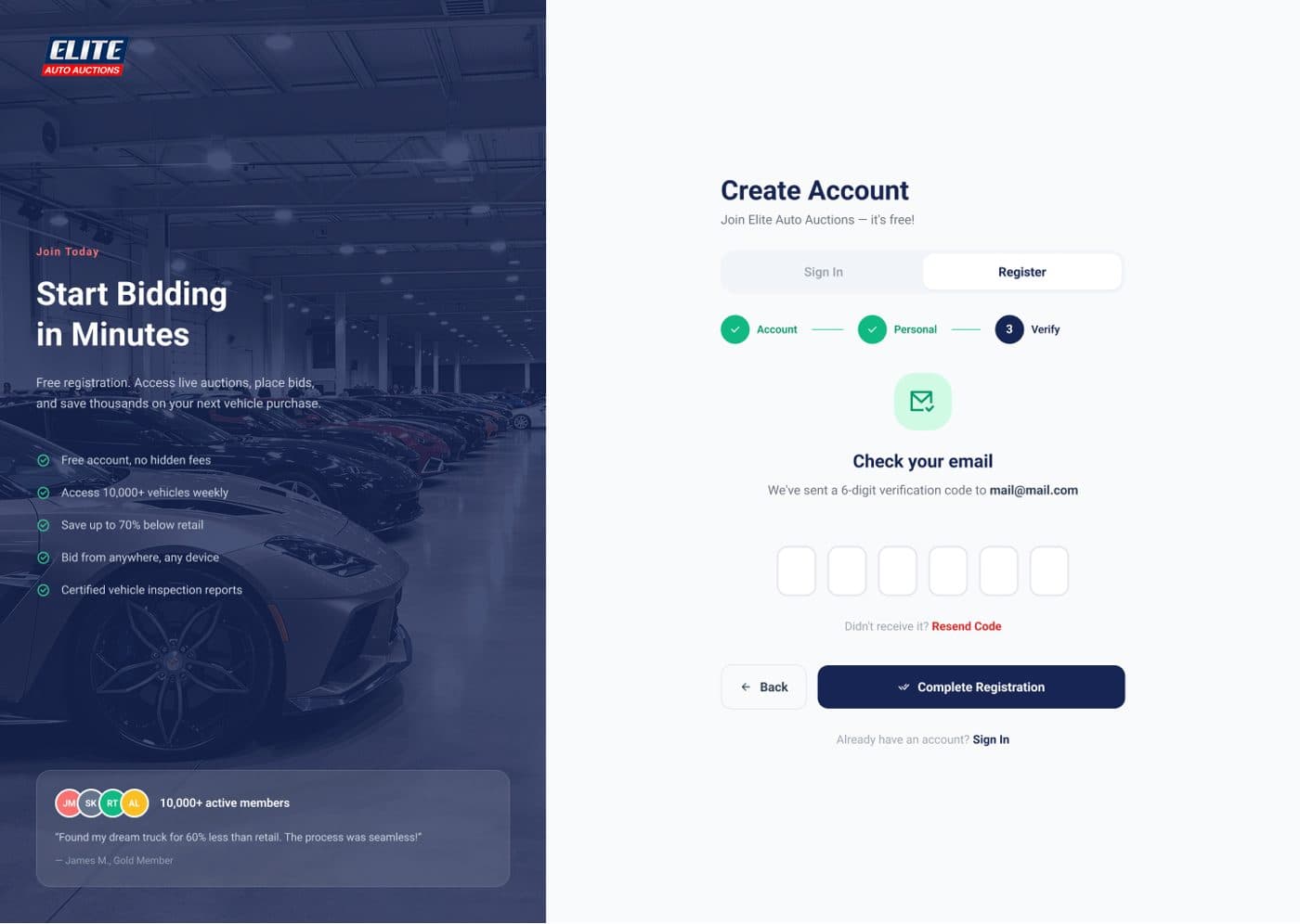 Elite Auto — project detail 1, Selçuk Aker