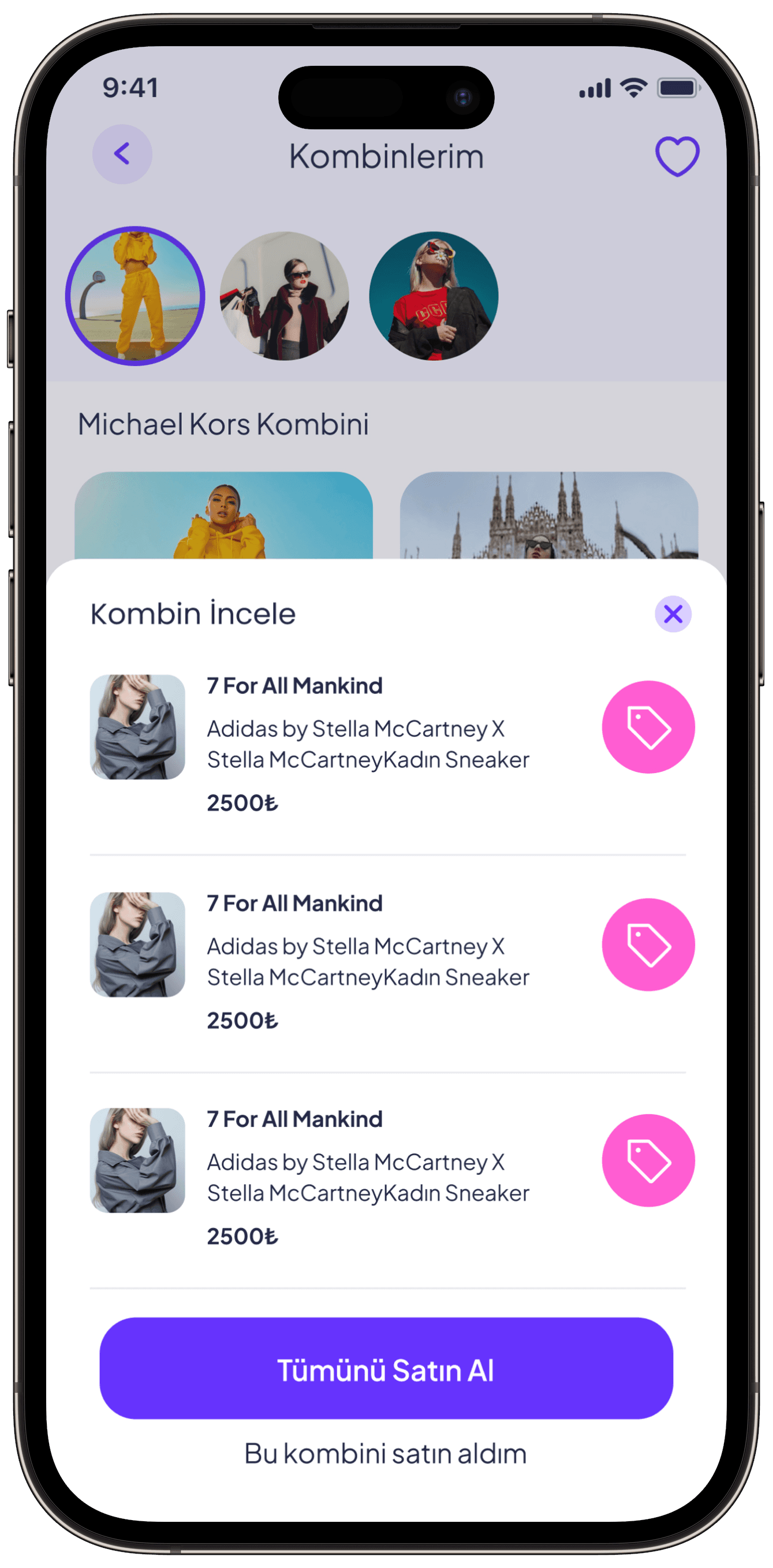 Fashion App — project detail 35, Selçuk Aker