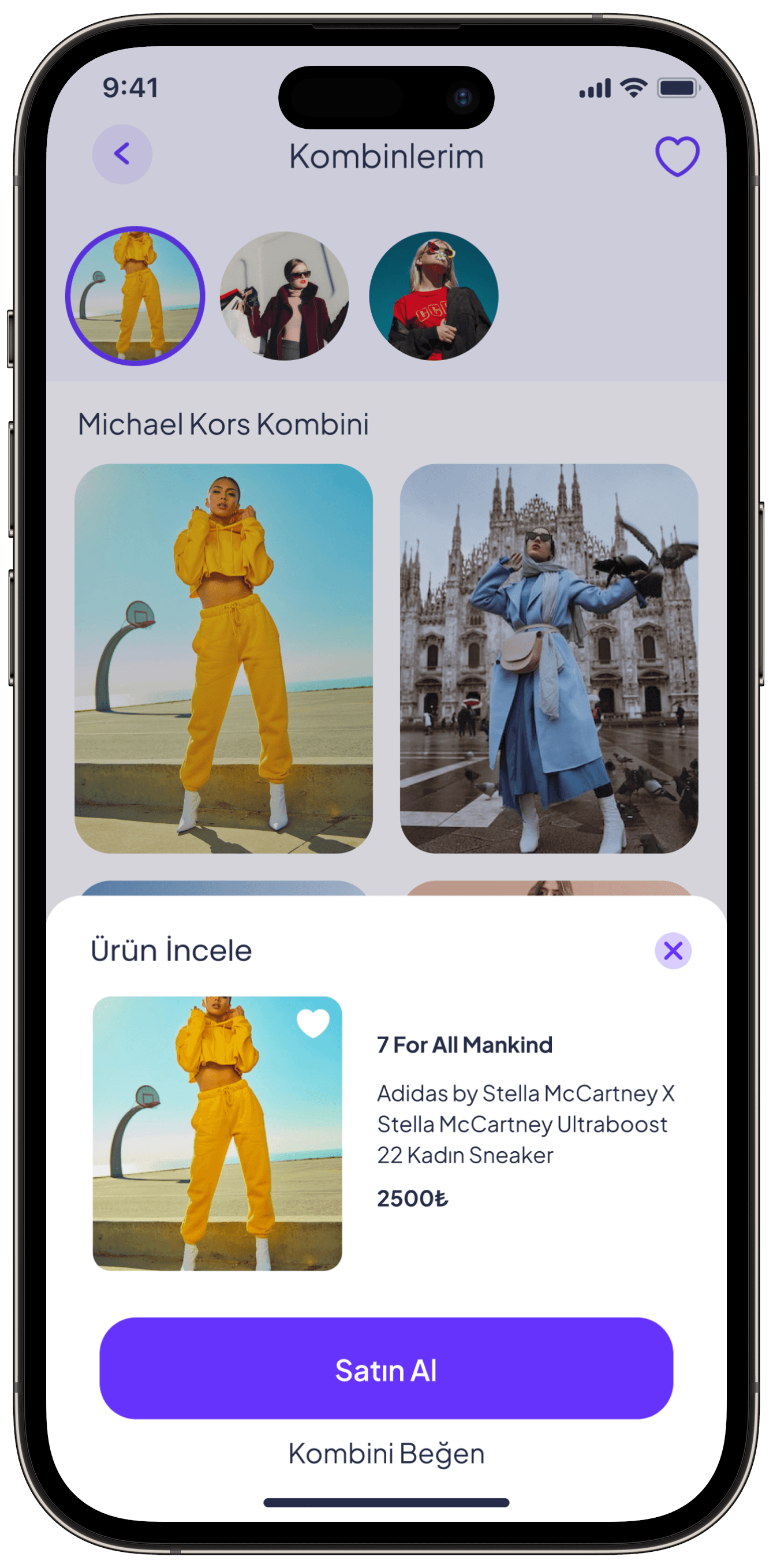 Fashion App — project detail 36, Selçuk Aker