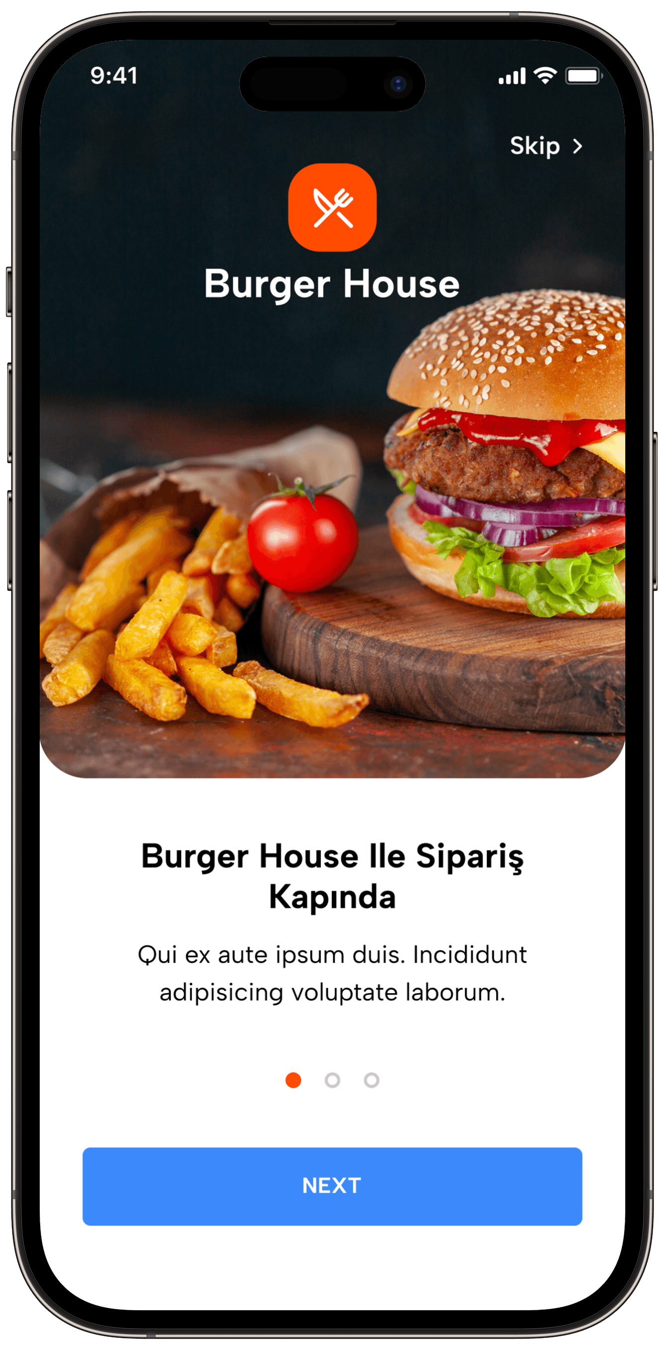Food Delivery — project detail 8, Selçuk Aker