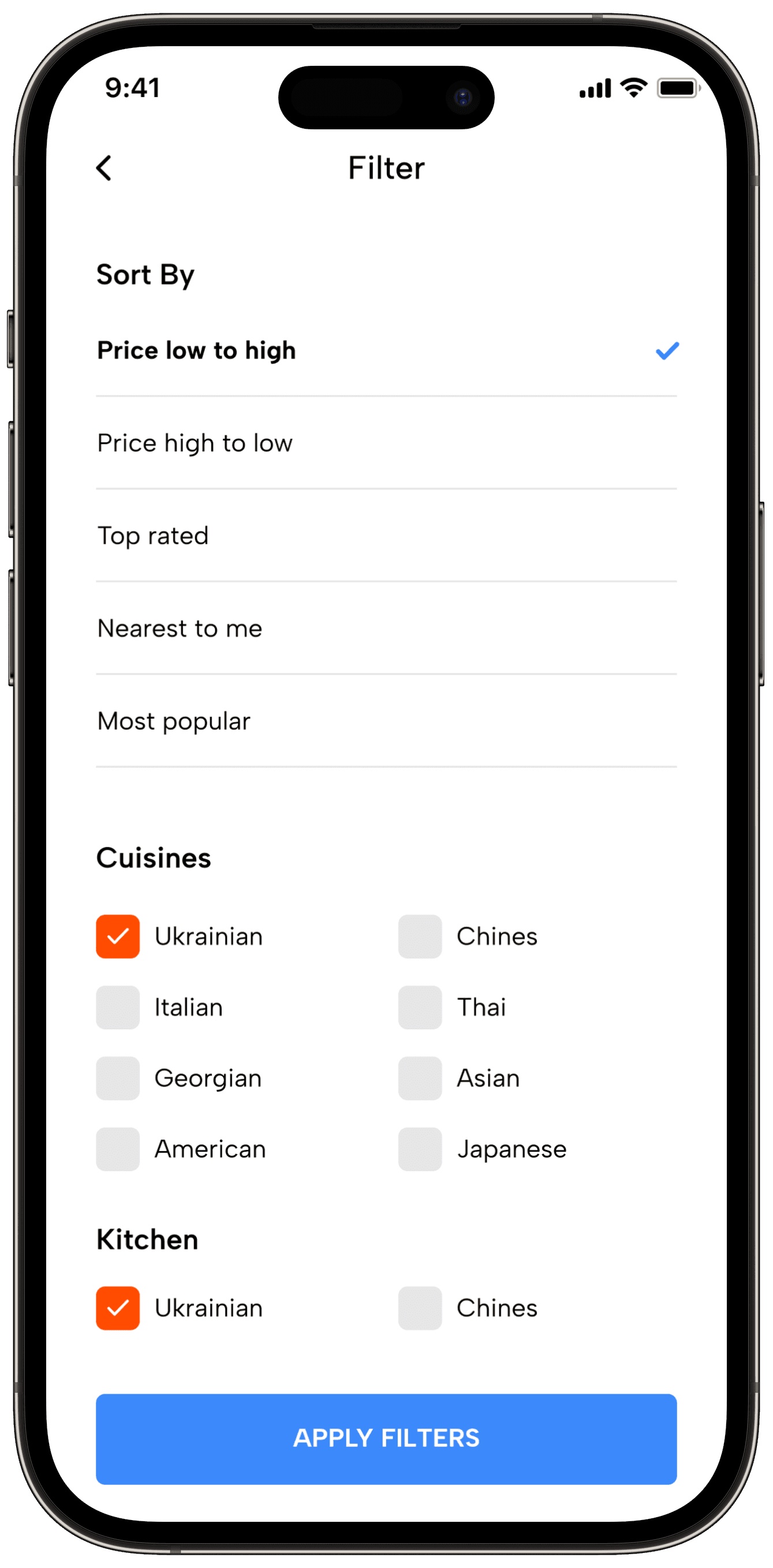 Food Delivery — project detail 16, Selçuk Aker