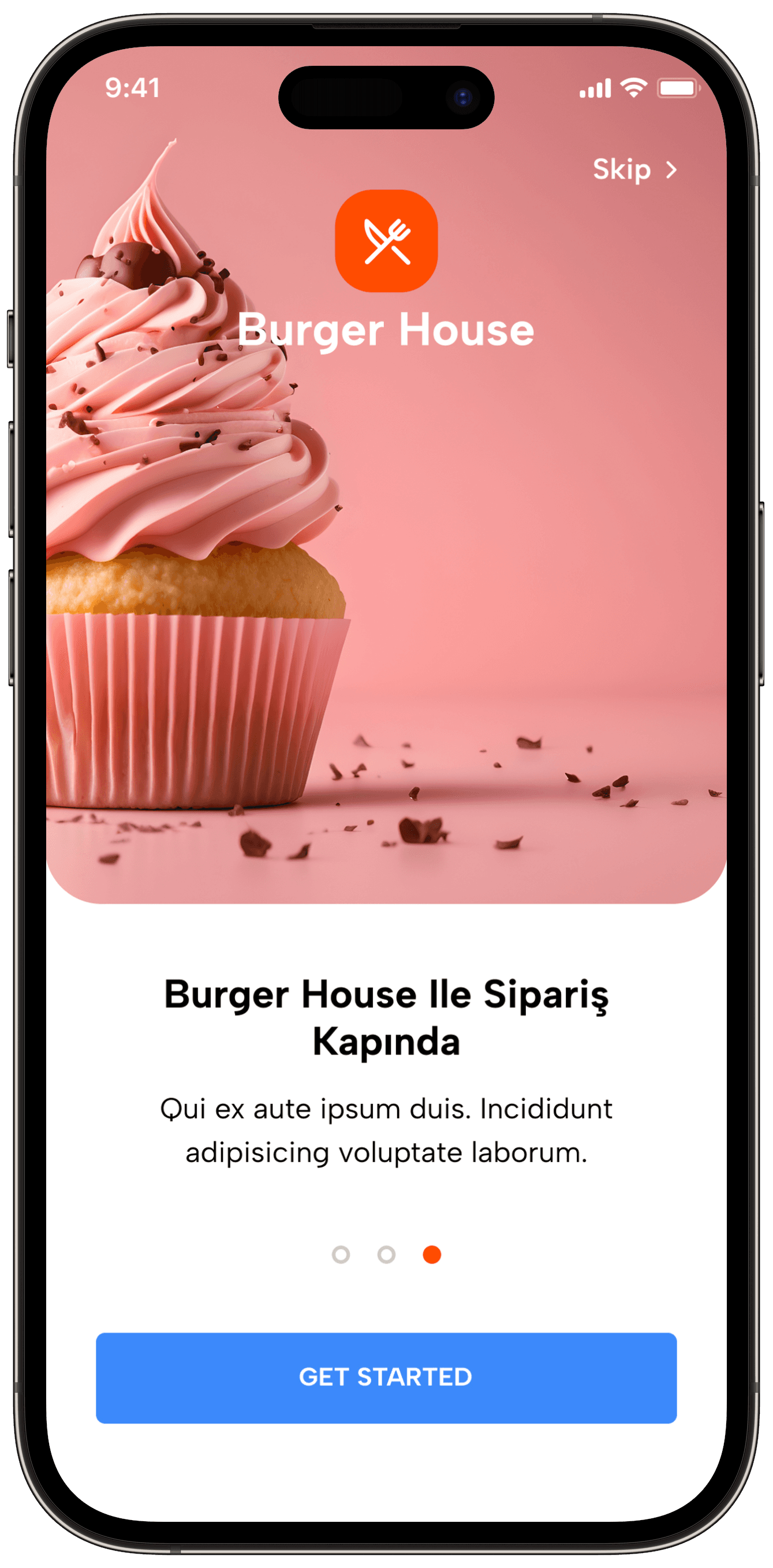Food Delivery — project detail 17, Selçuk Aker