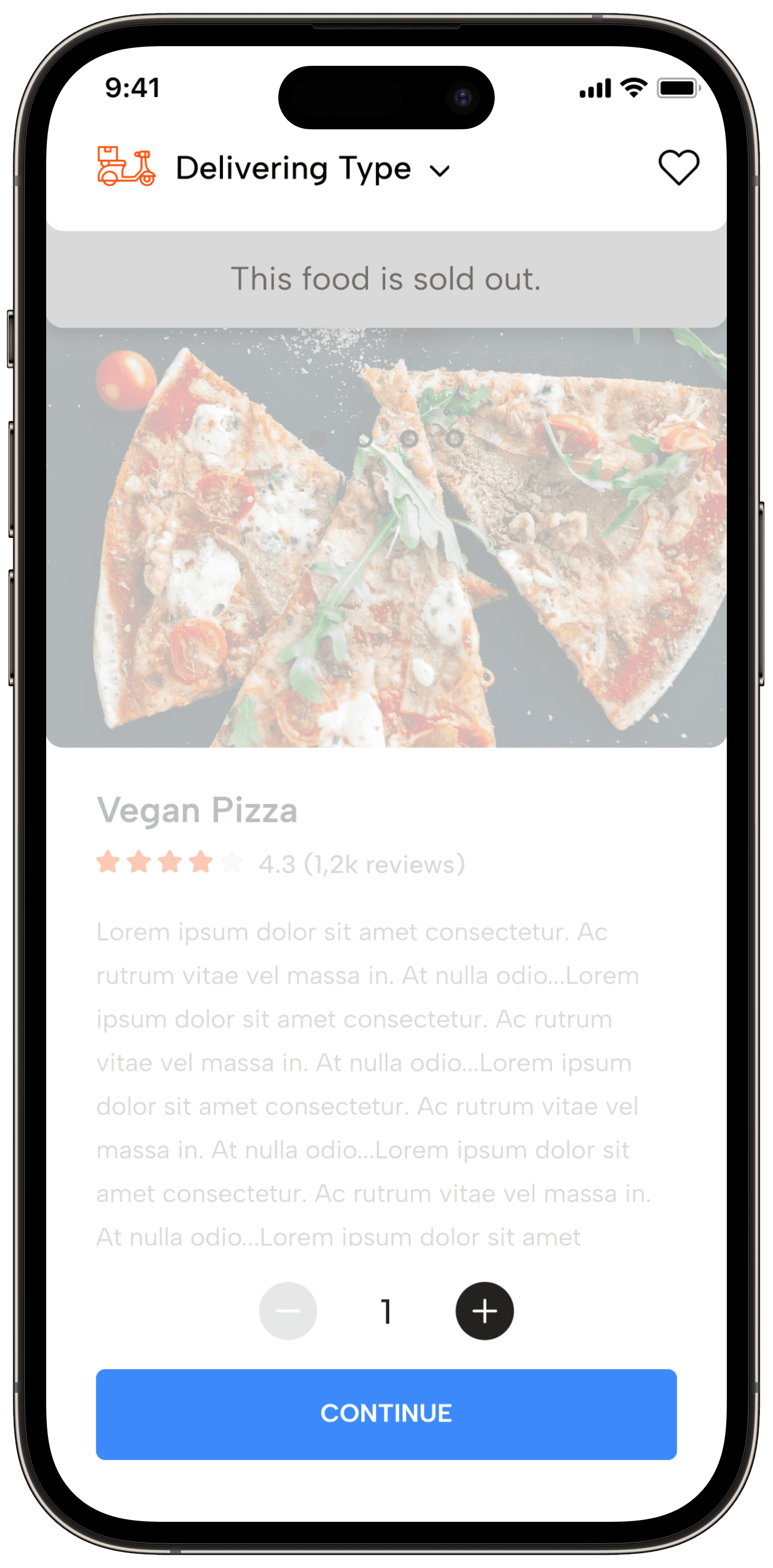 Food Delivery — project detail 46, Selçuk Aker