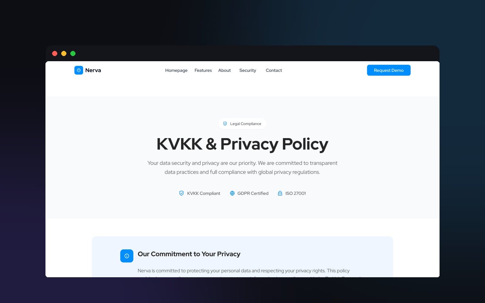 NERVA — Website, Selçuk Aker