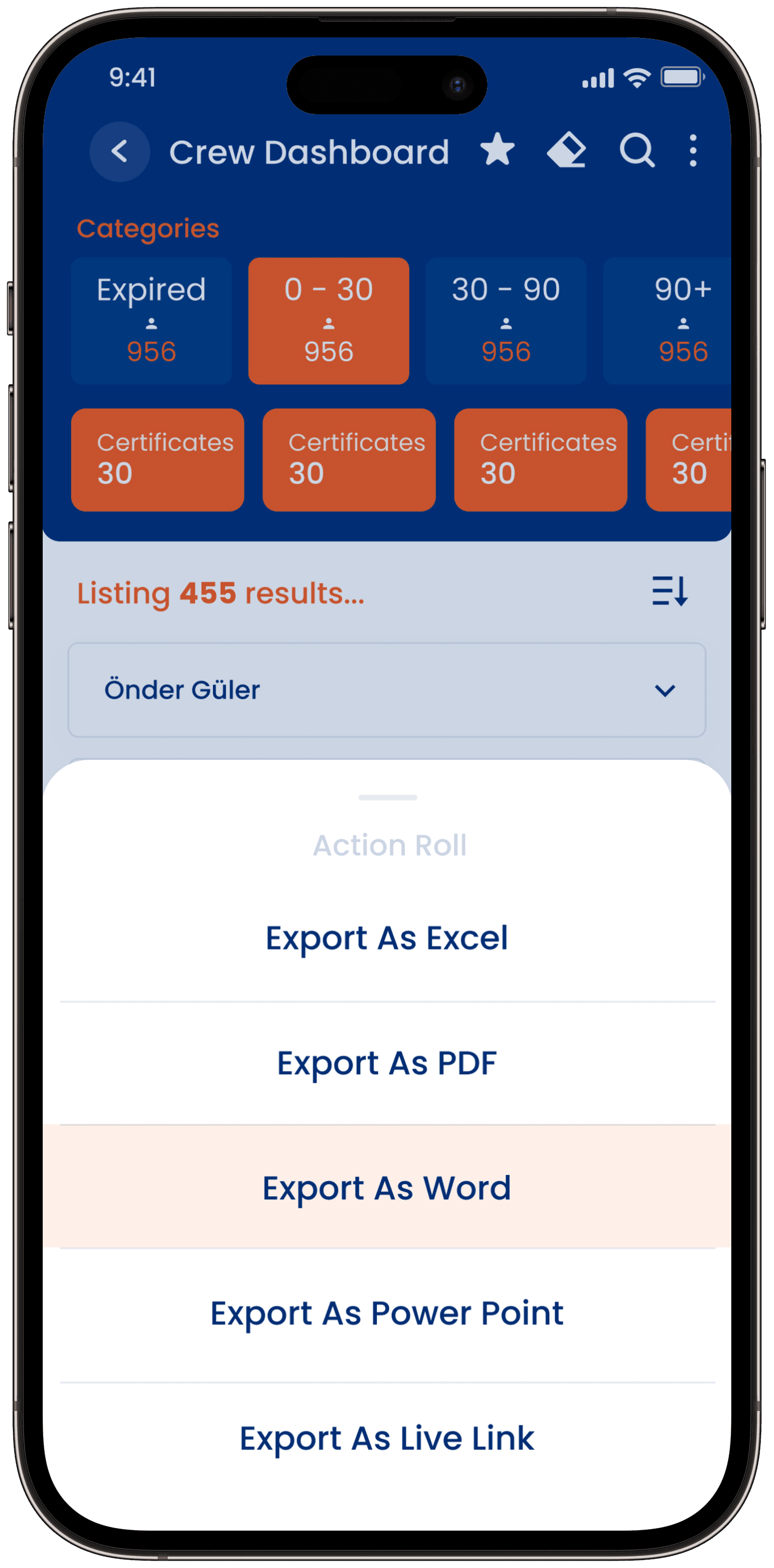 Nozzle Ship App — project detail 7, Selçuk Aker