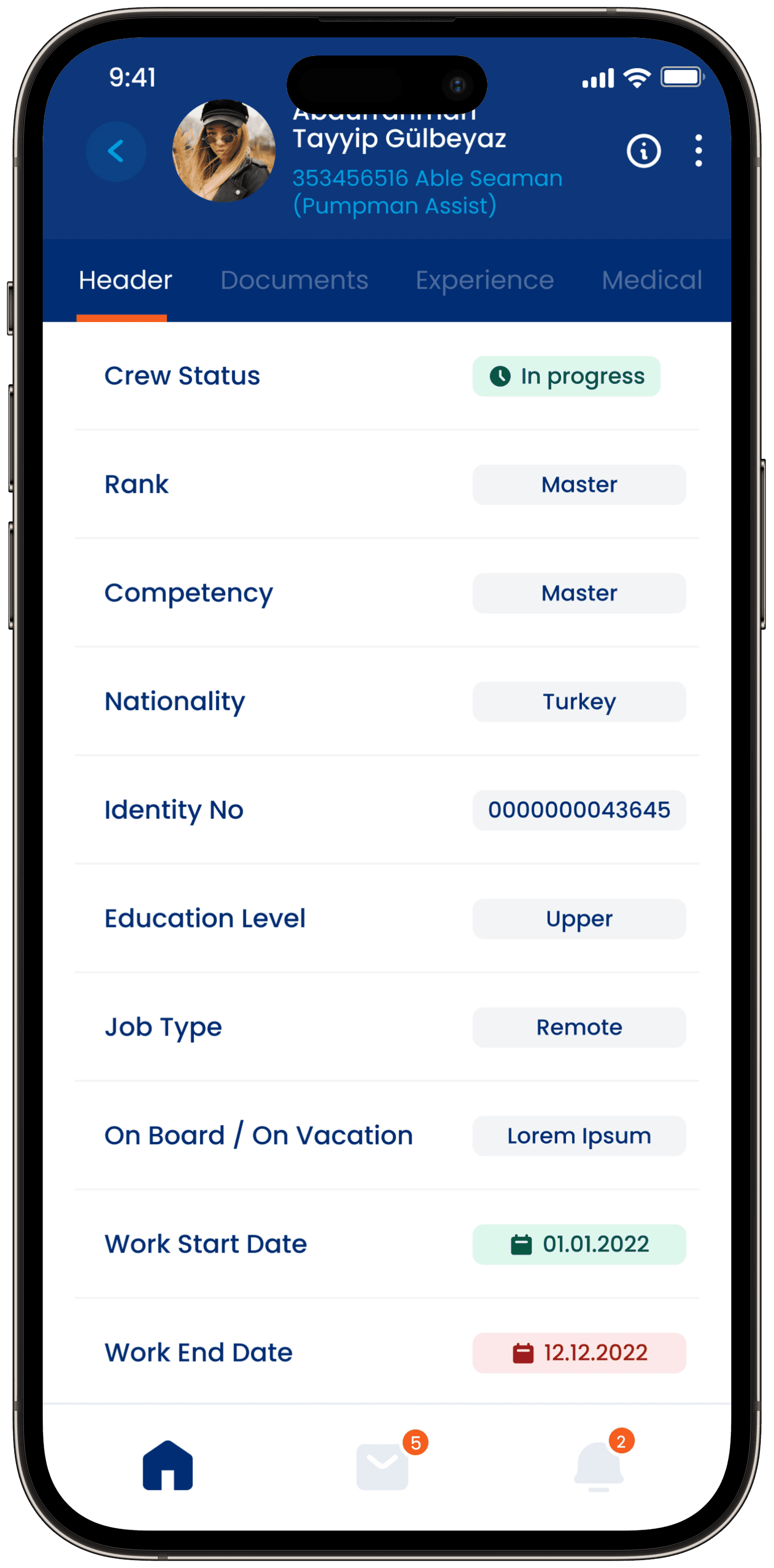 Nozzle Ship App — project detail 32, Selçuk Aker
