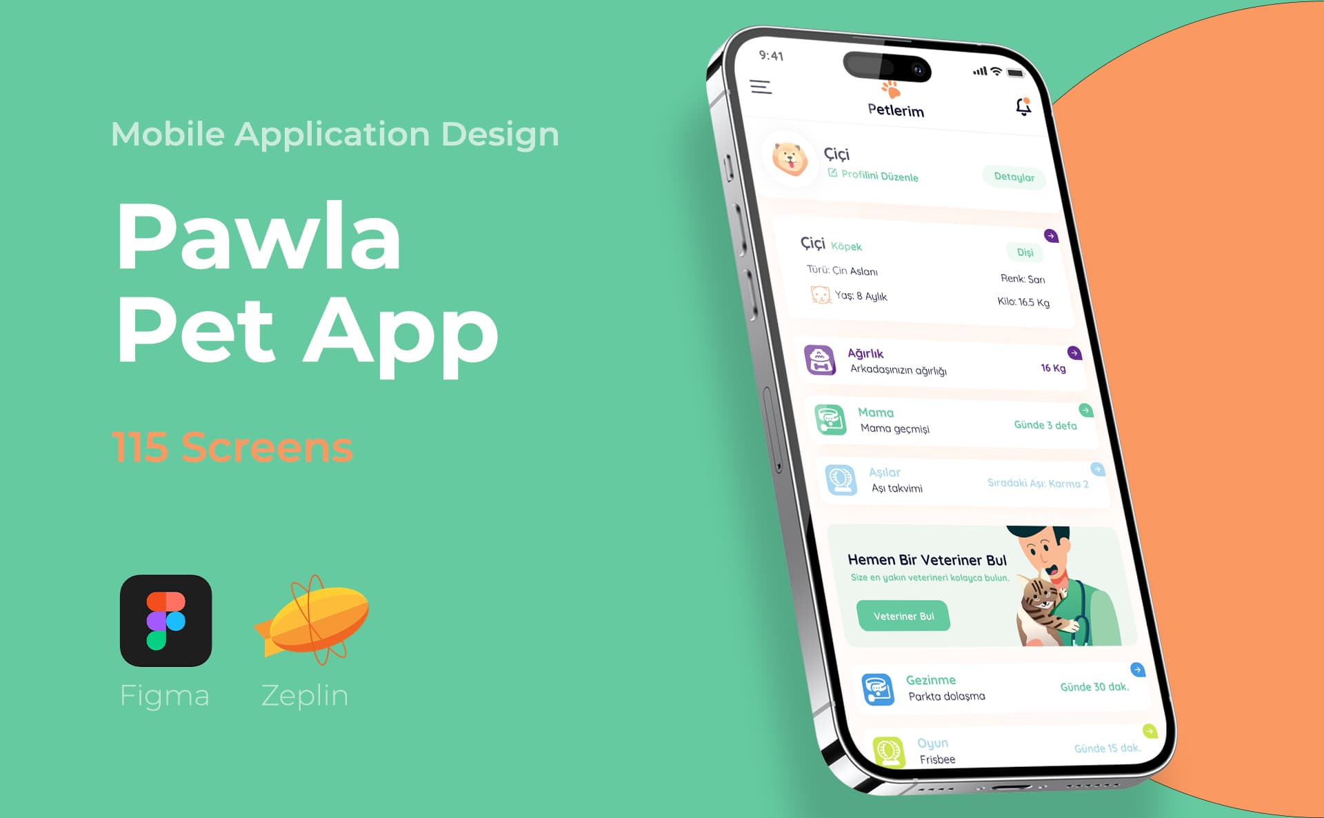 Pawla Pet App — Mobile App, Selçuk Aker