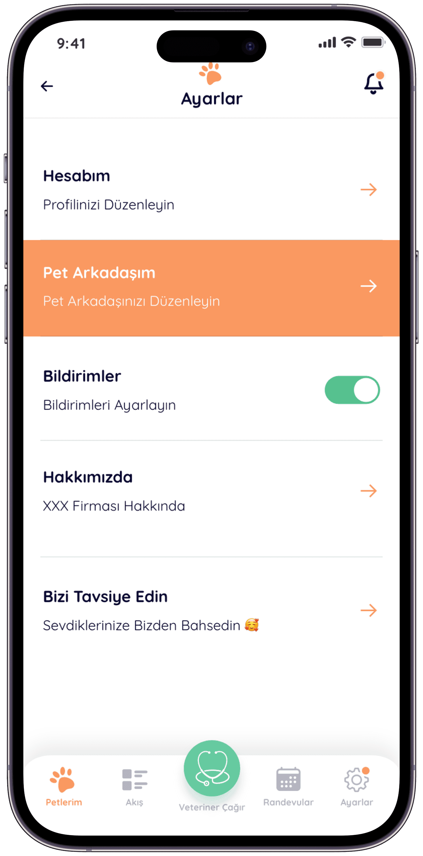 Pawla Pet App — project detail 12, Selçuk Aker
