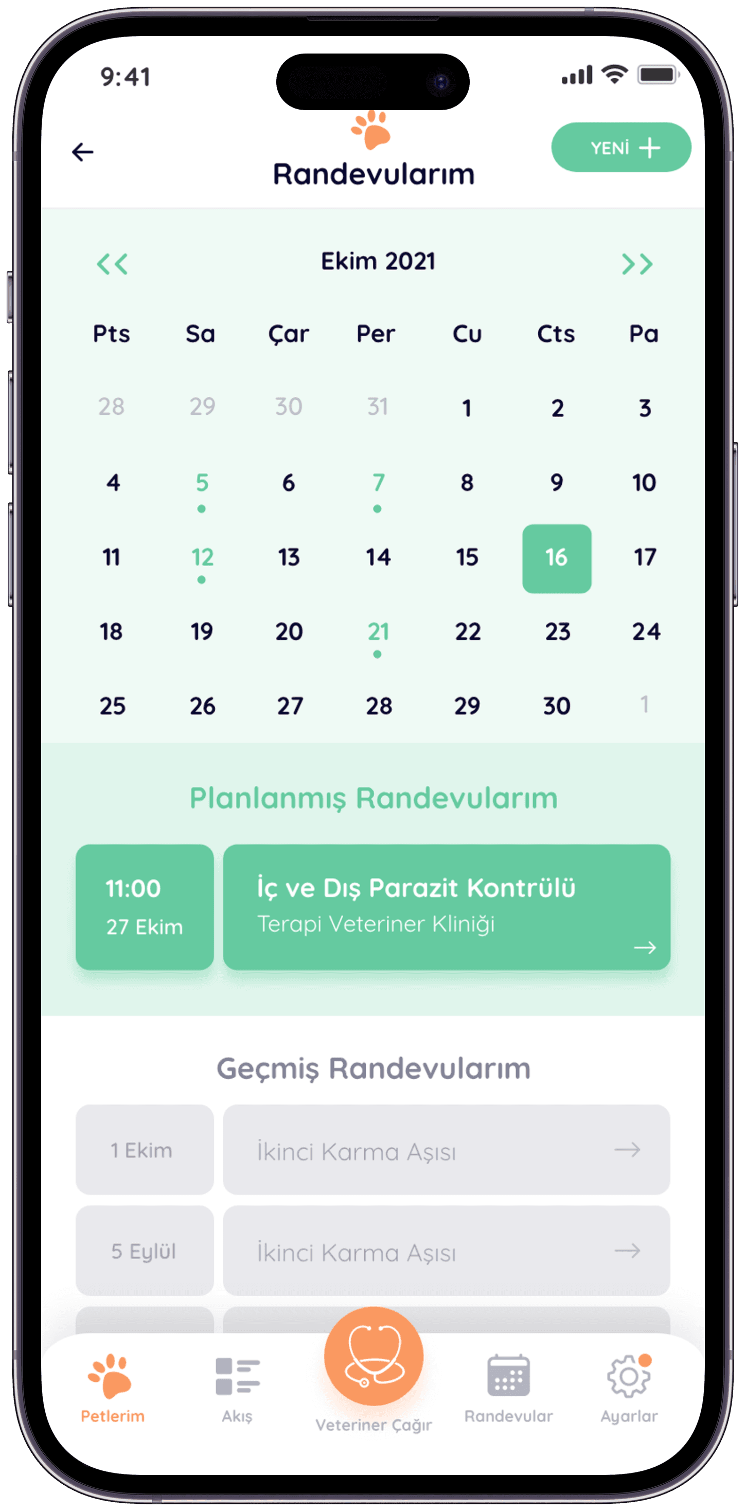 Pawla Pet App — project detail 55, Selçuk Aker