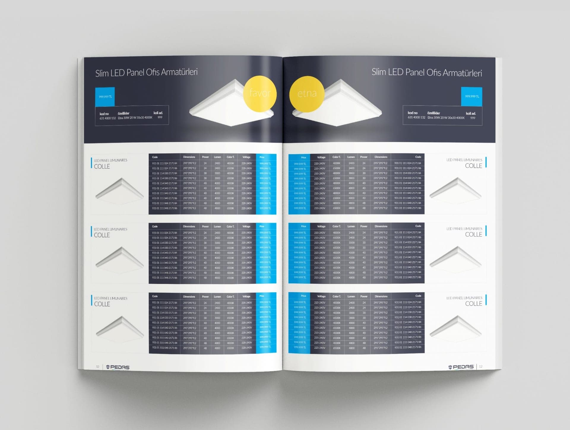 Pedaş Price List — project detail 2, Selçuk Aker