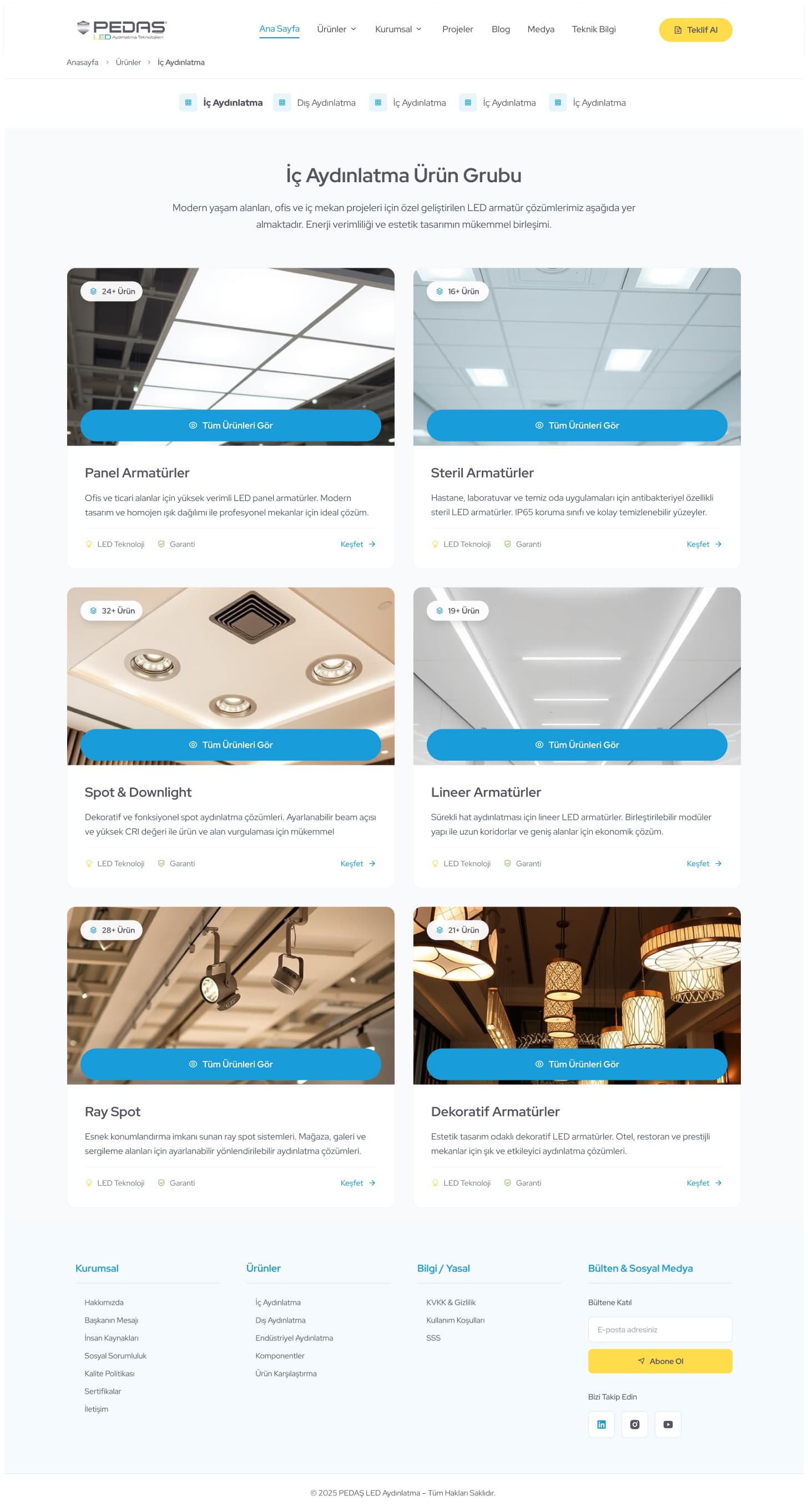 Pedaş LED — project detail 6, Selçuk Aker