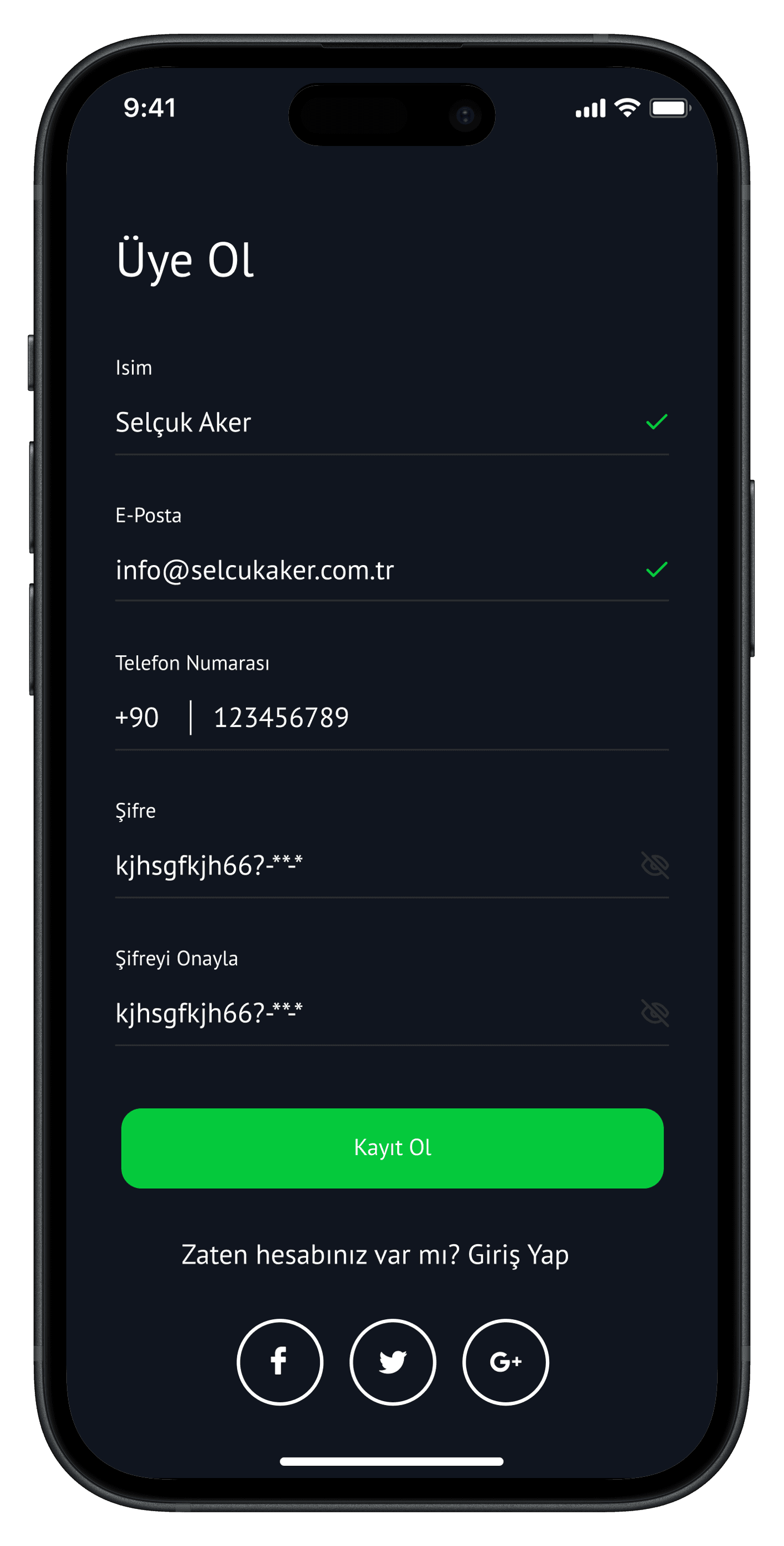 Car Charging Stations App — project detail 4, Selçuk Aker