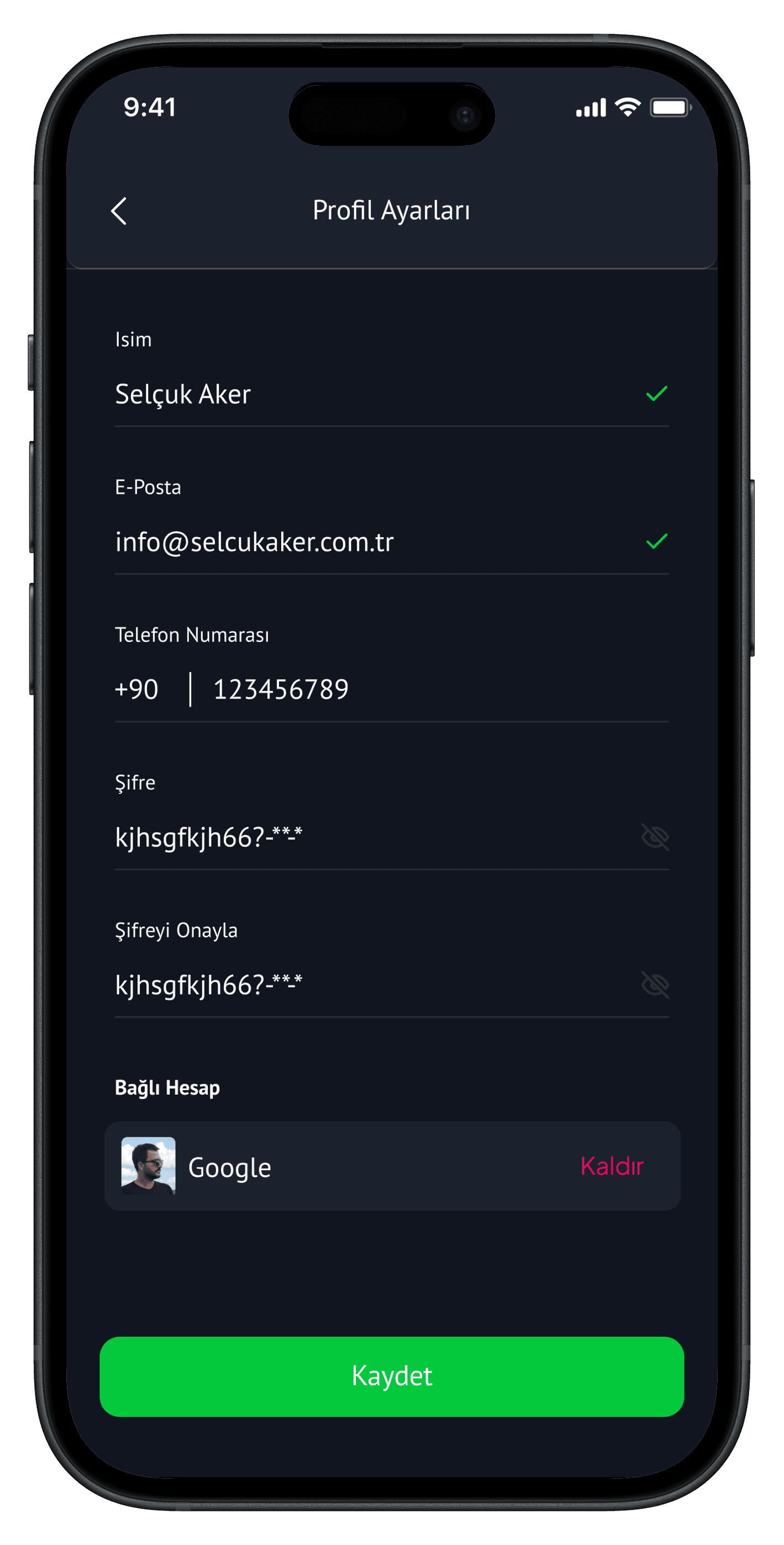 Car Charging Stations App — project detail 17, Selçuk Aker