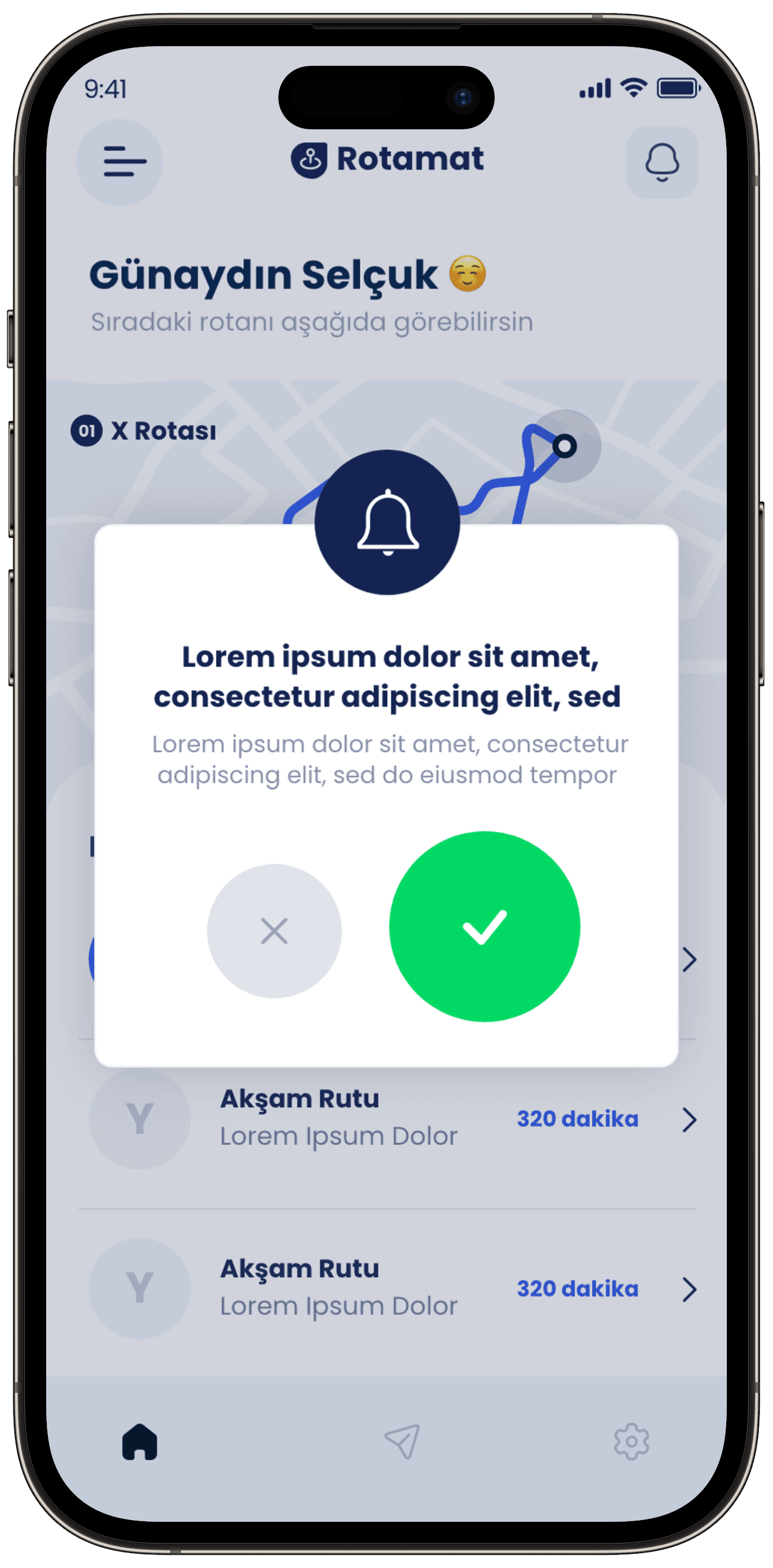 Rotamat App — project detail 11, Selçuk Aker