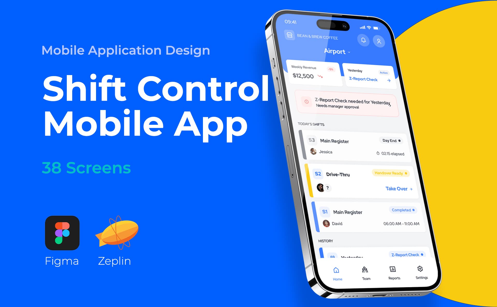 Shift Control — Mobile App, Selçuk Aker