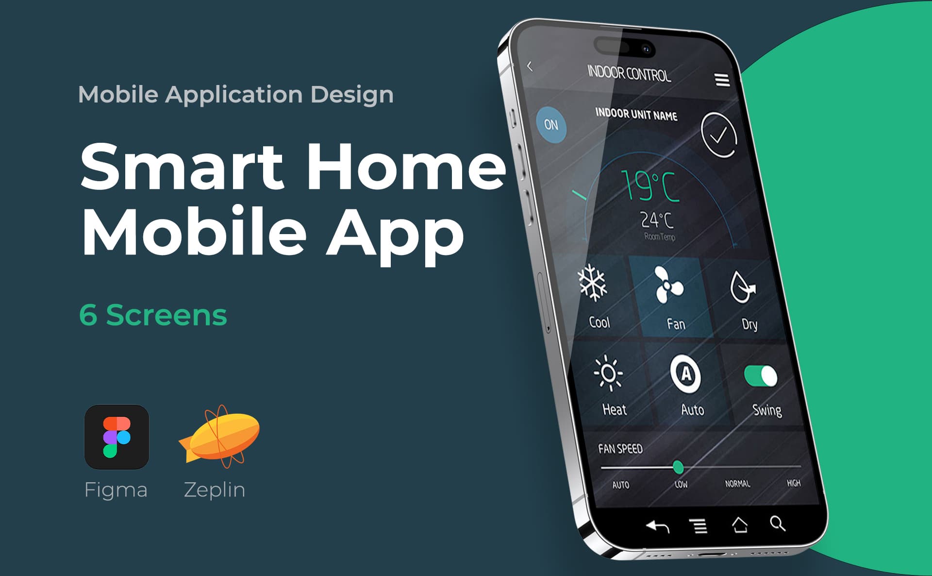 Smart Home App — Mobile App, Selçuk Aker
