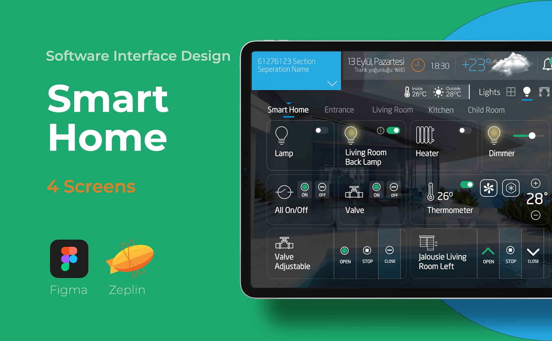 Smart Home Software — SaaS & Dashboard, Selçuk Aker