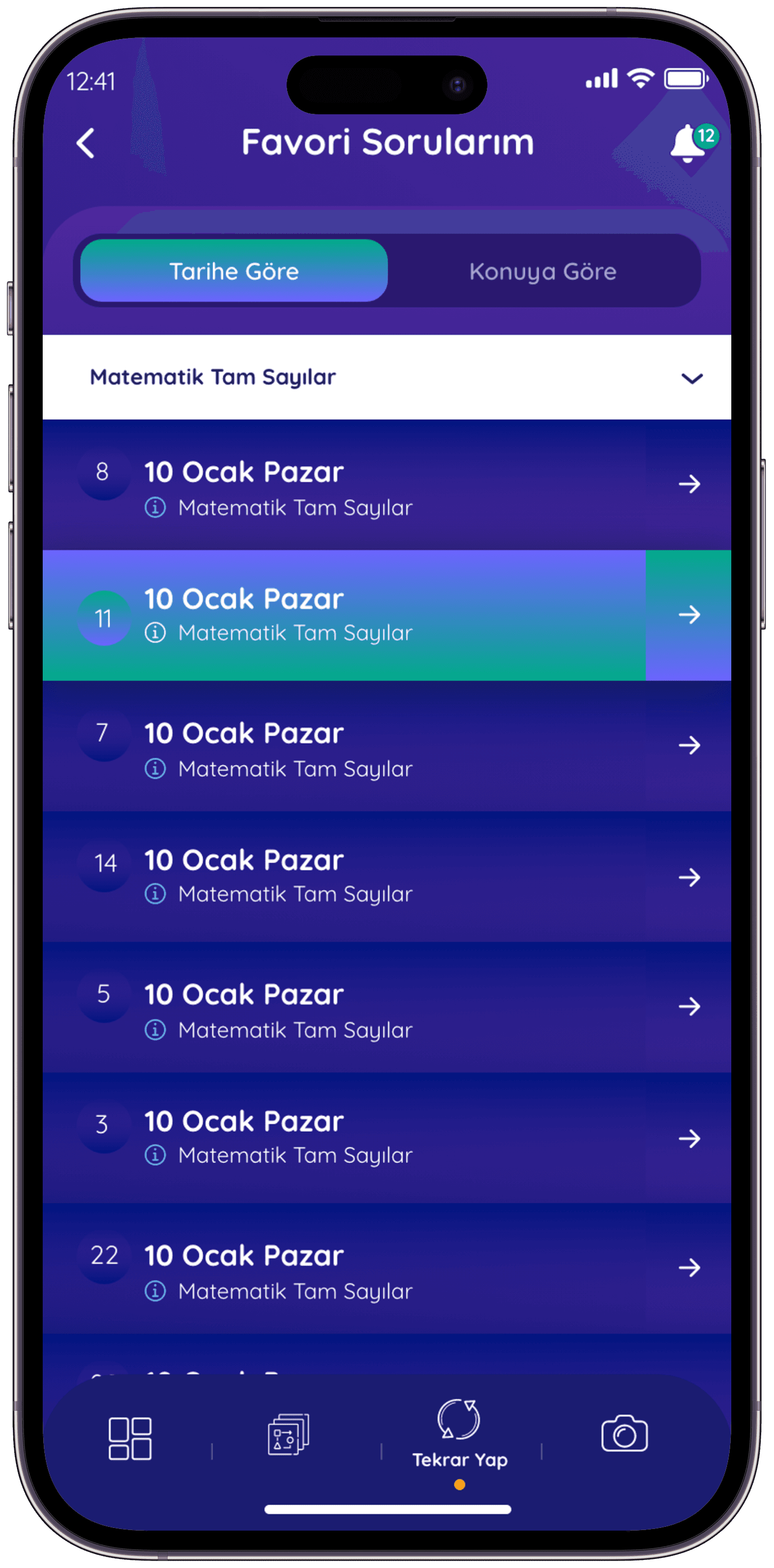 Soru Defteri Q&A App — project detail 12, Selçuk Aker