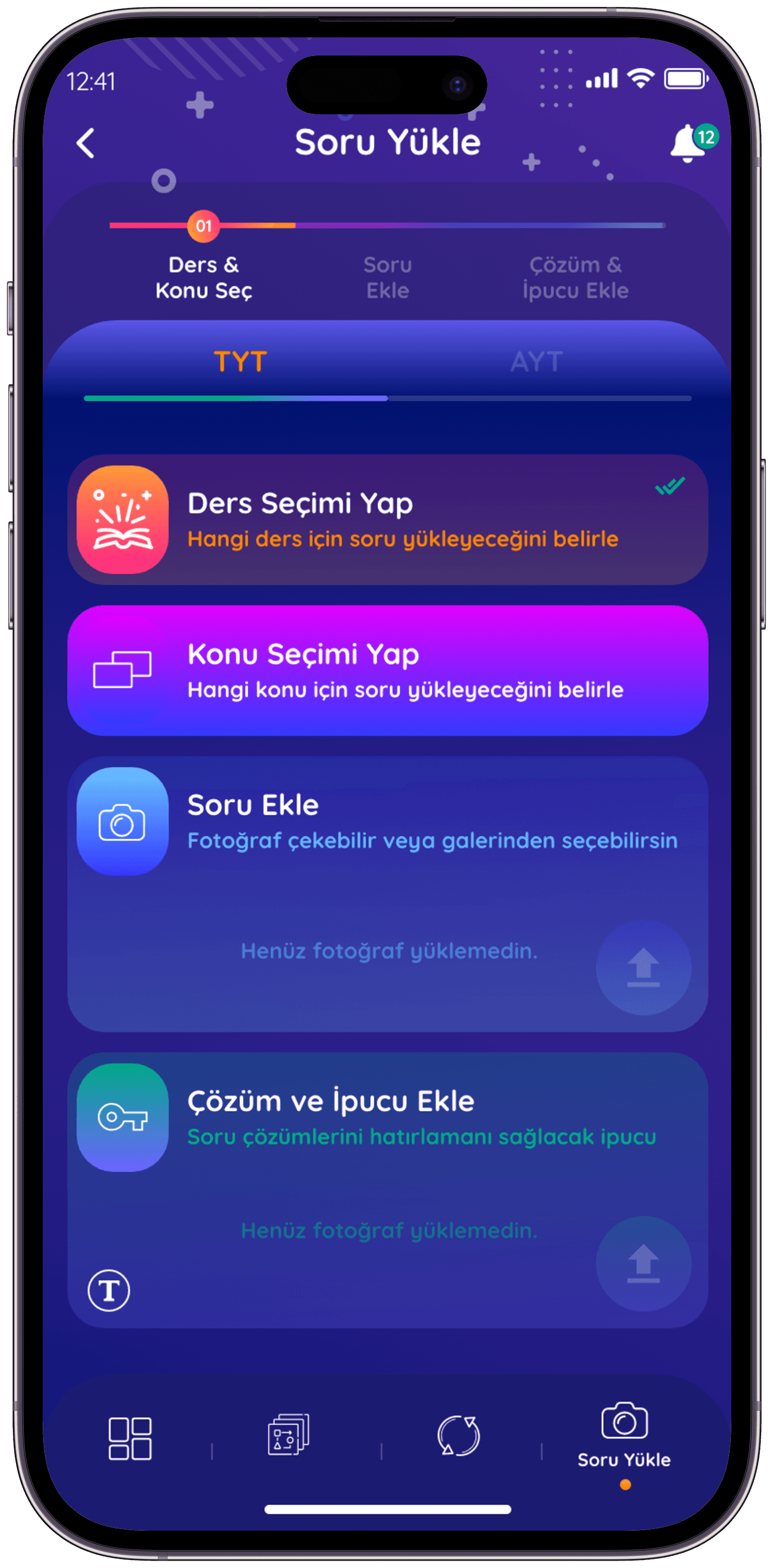 Soru Defteri Q&A App — project detail 25, Selçuk Aker