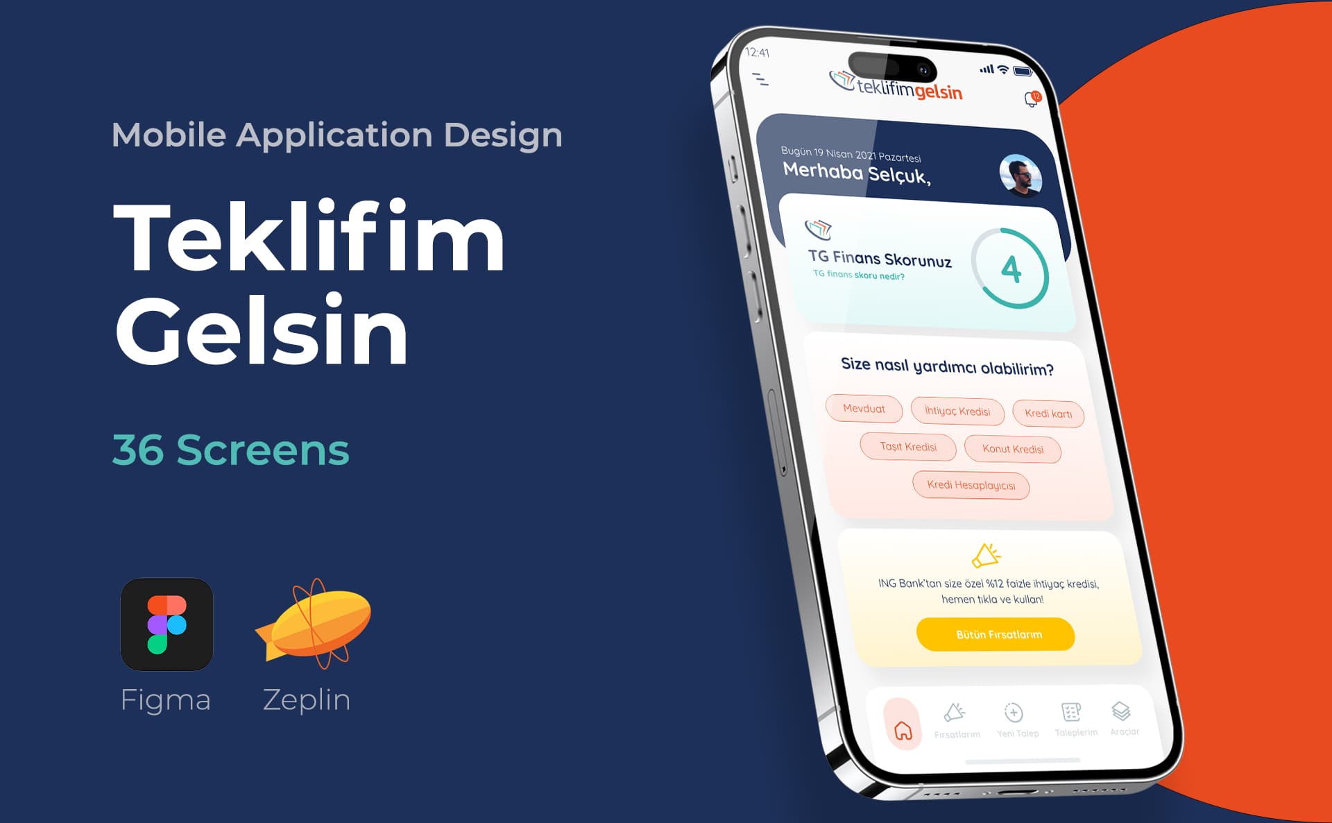 Teklifim Gelsin — Mobile App, Selçuk Aker