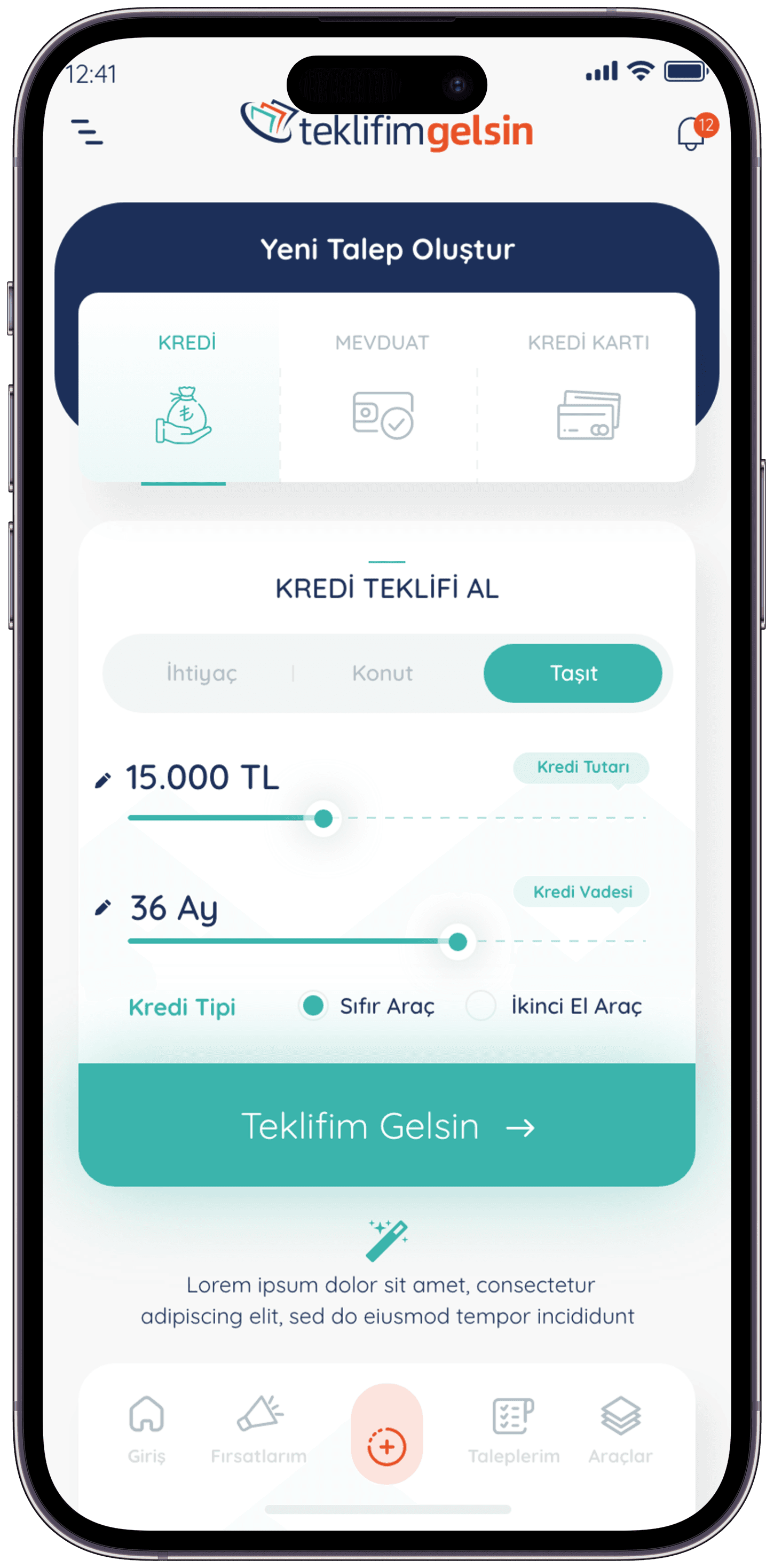 Teklifim Gelsin — project detail 36, Selçuk Aker