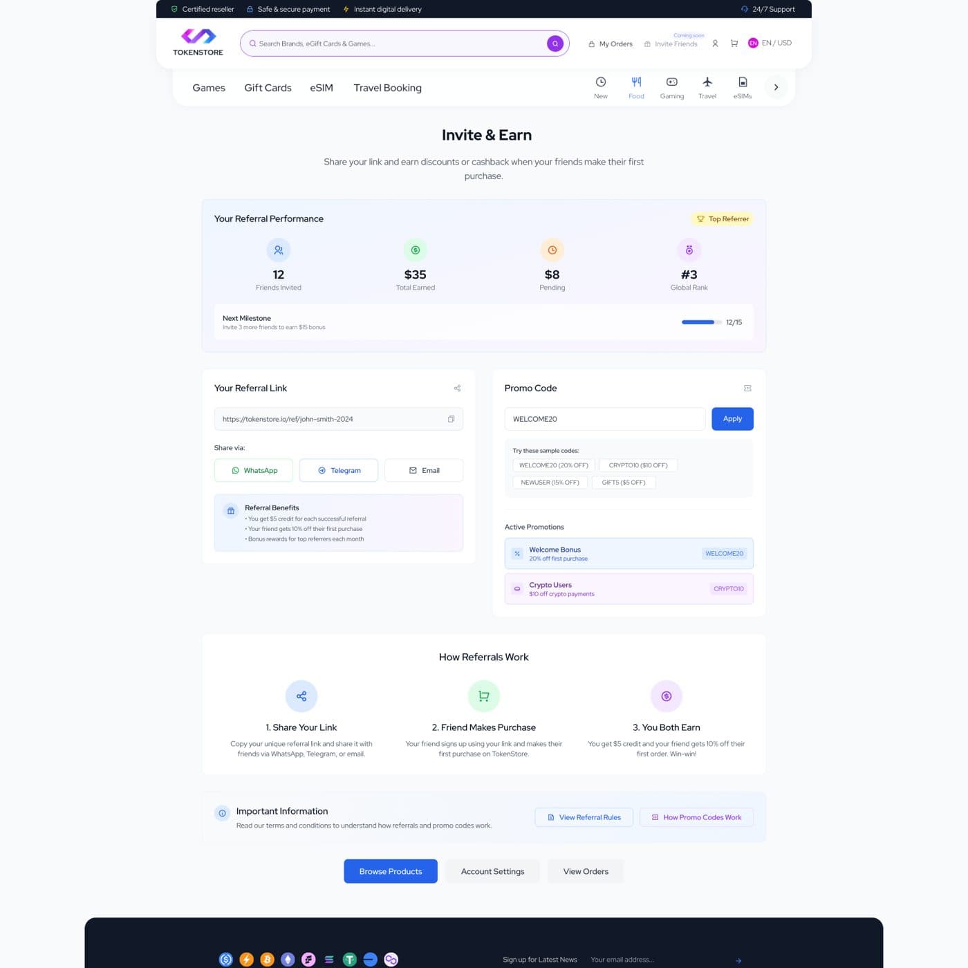 TokenStore — project detail 11, Selçuk Aker