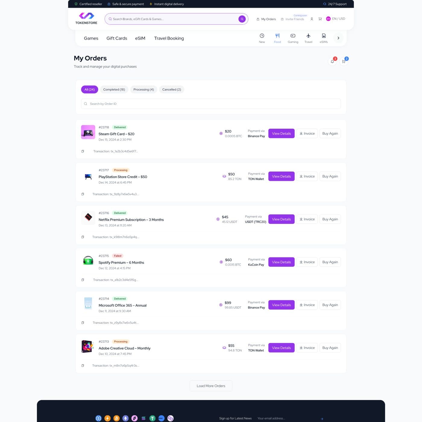 TokenStore — project detail 17, Selçuk Aker
