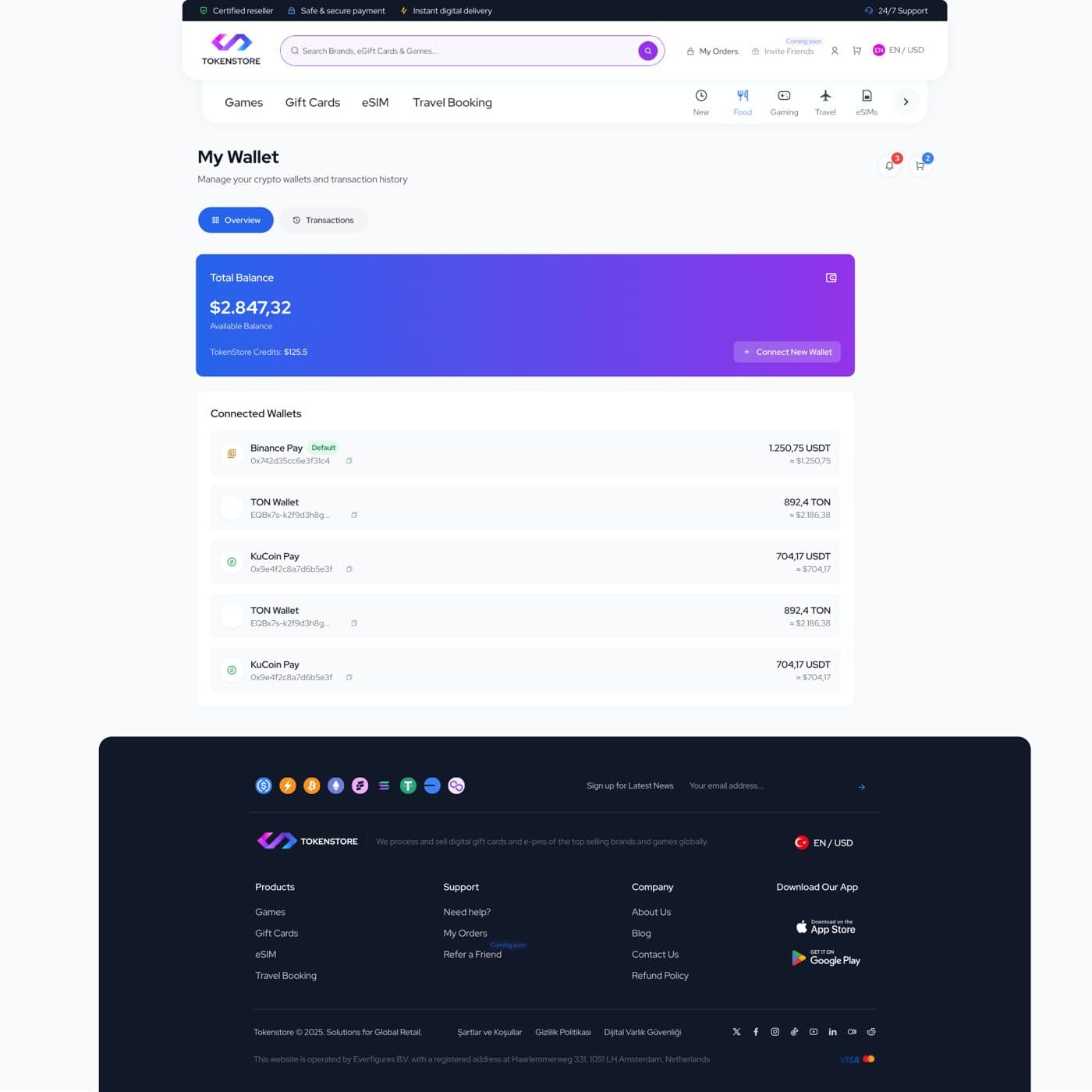 TokenStore — project detail 19, Selçuk Aker