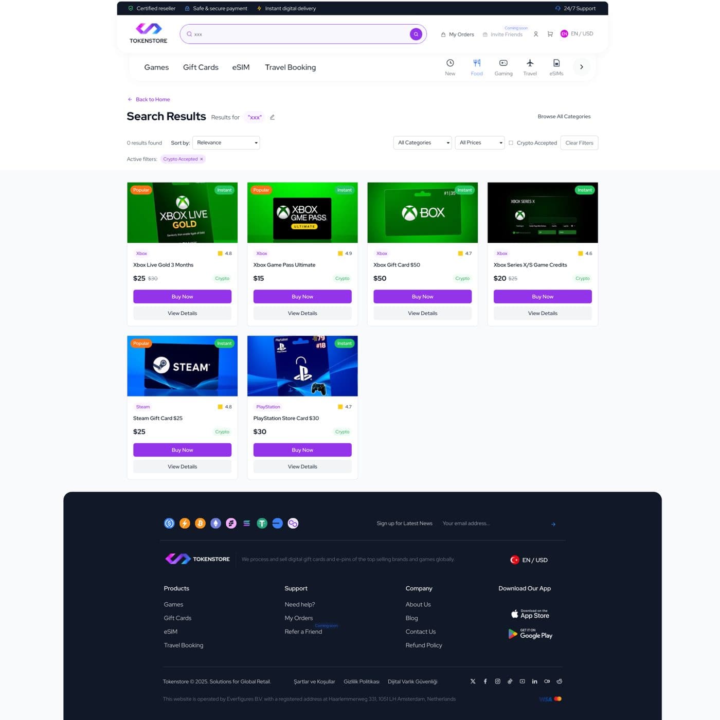 TokenStore — project detail 25, Selçuk Aker