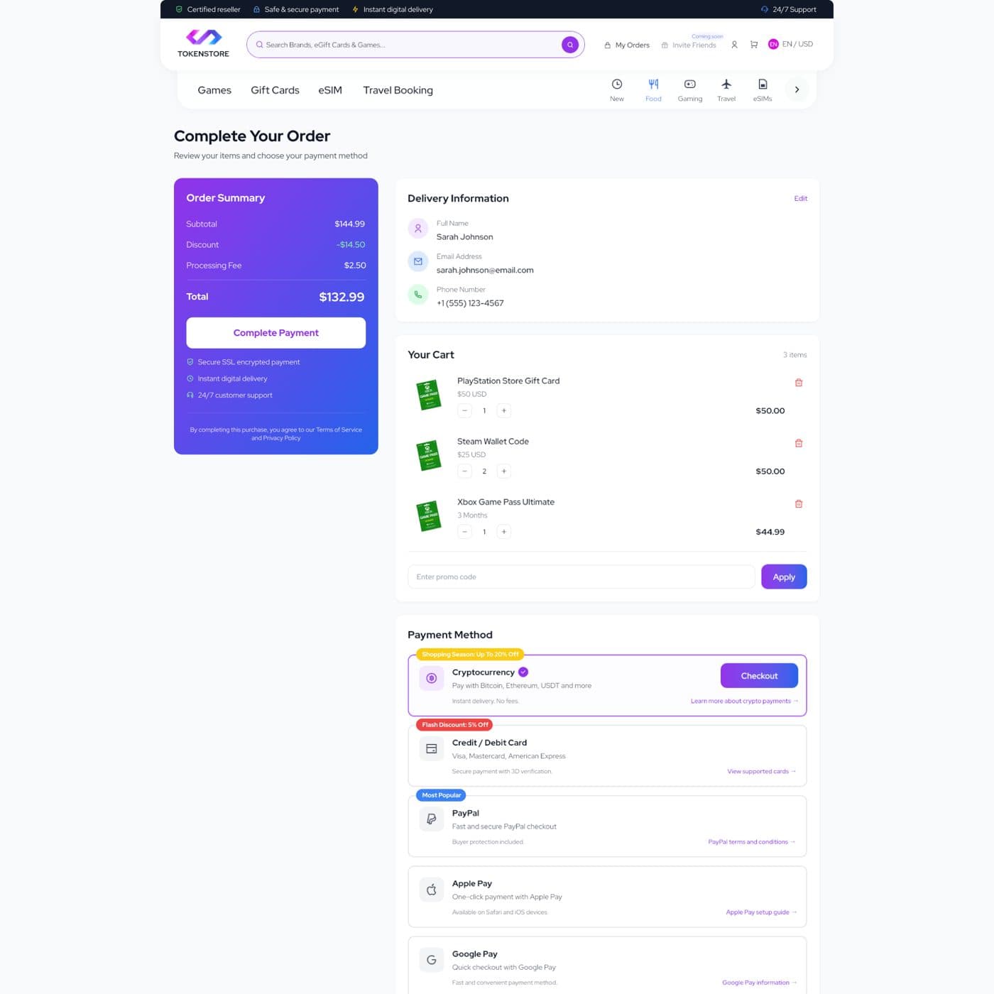 TokenStore — project detail 27, Selçuk Aker