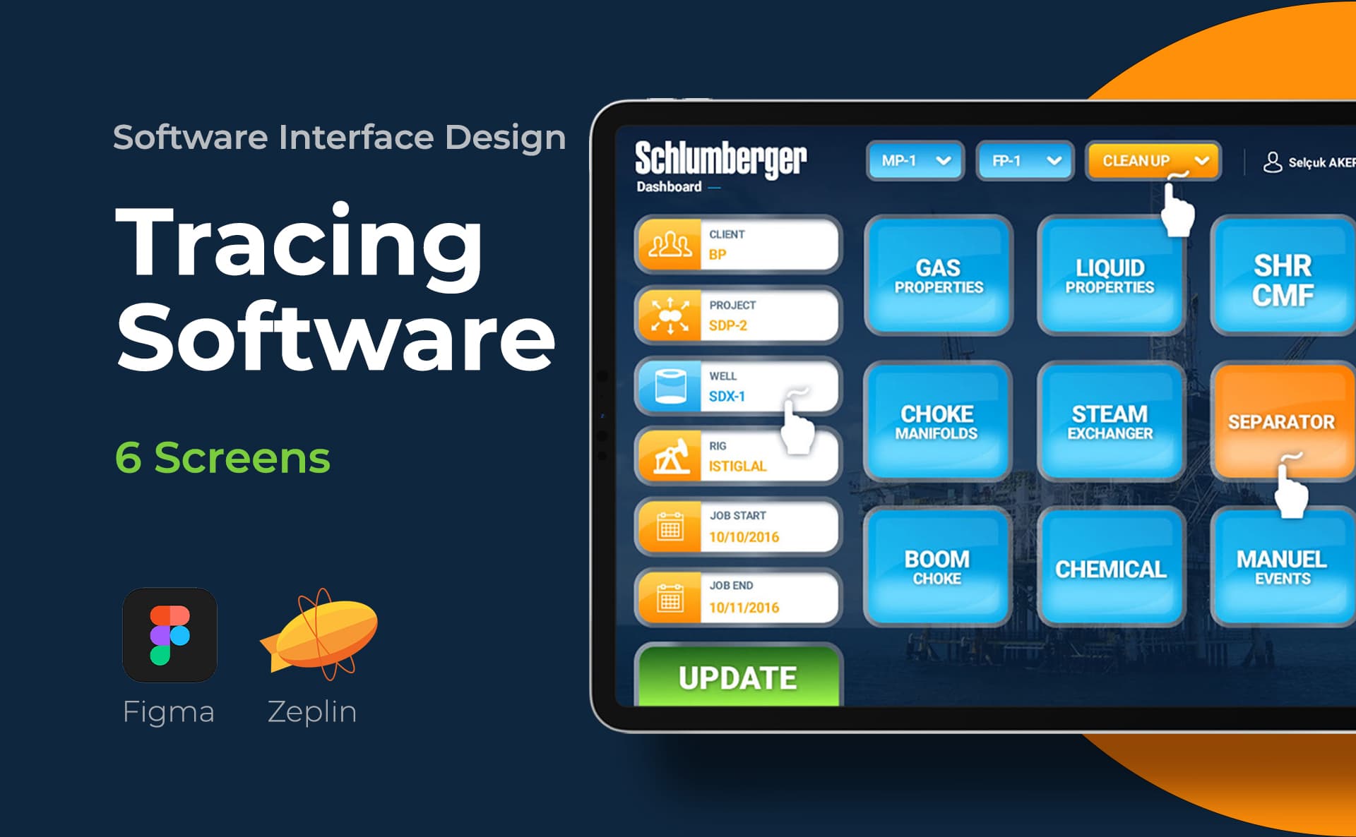 Tracing Software — SaaS & Dashboard, Selçuk Aker