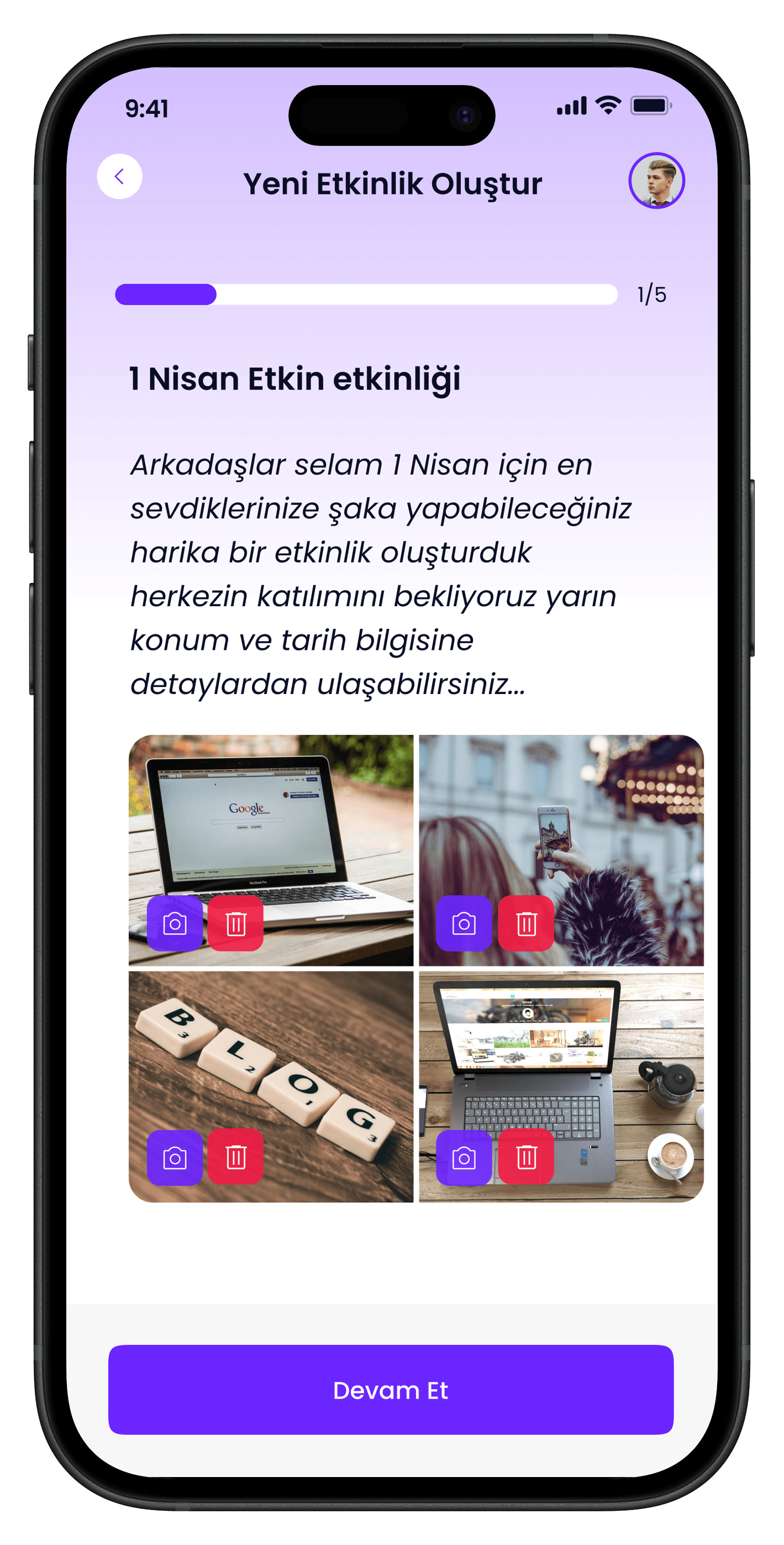 University Life Mobile App — project detail 49, Selçuk Aker