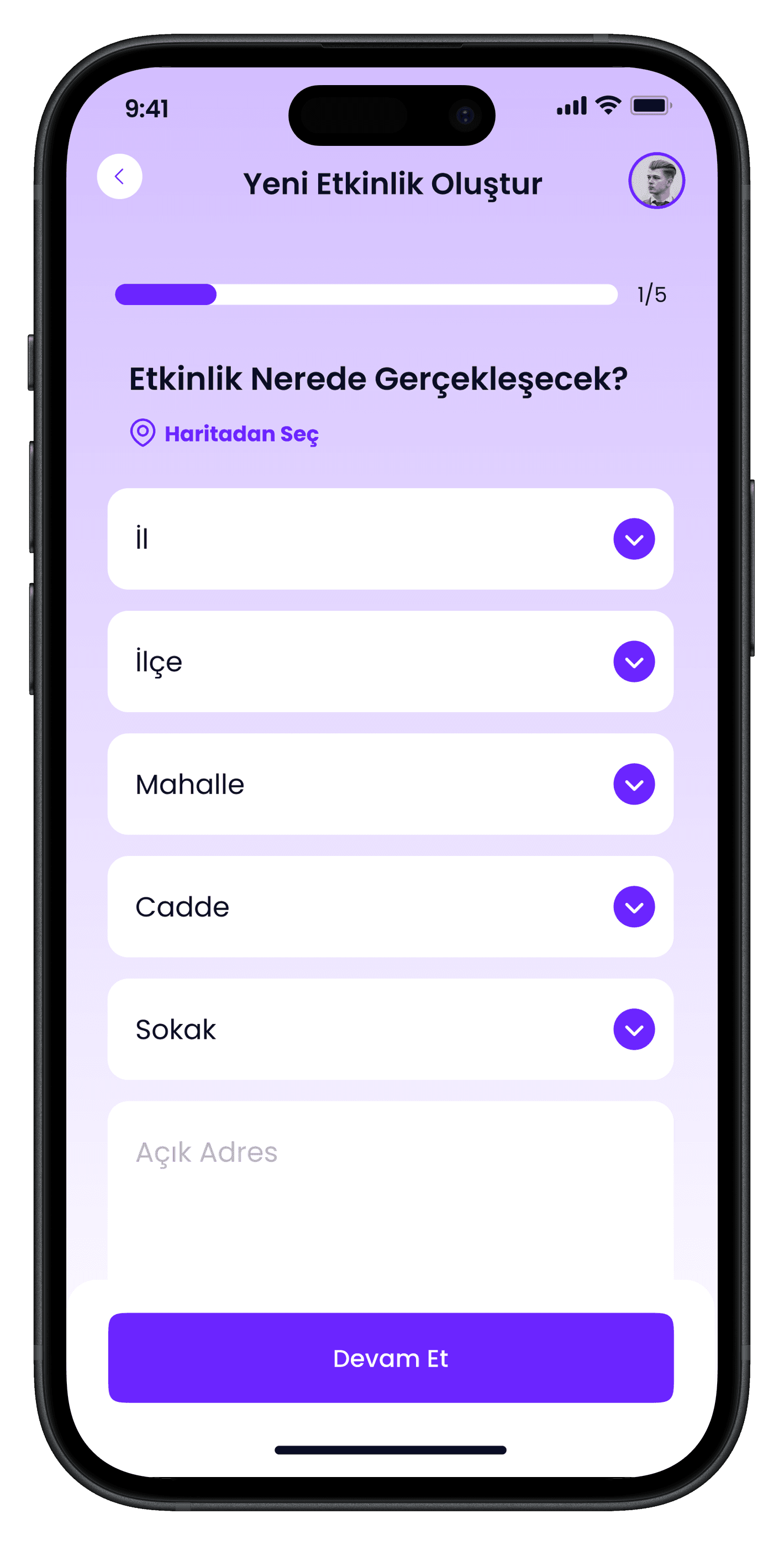 University Life Mobile App — project detail 50, Selçuk Aker