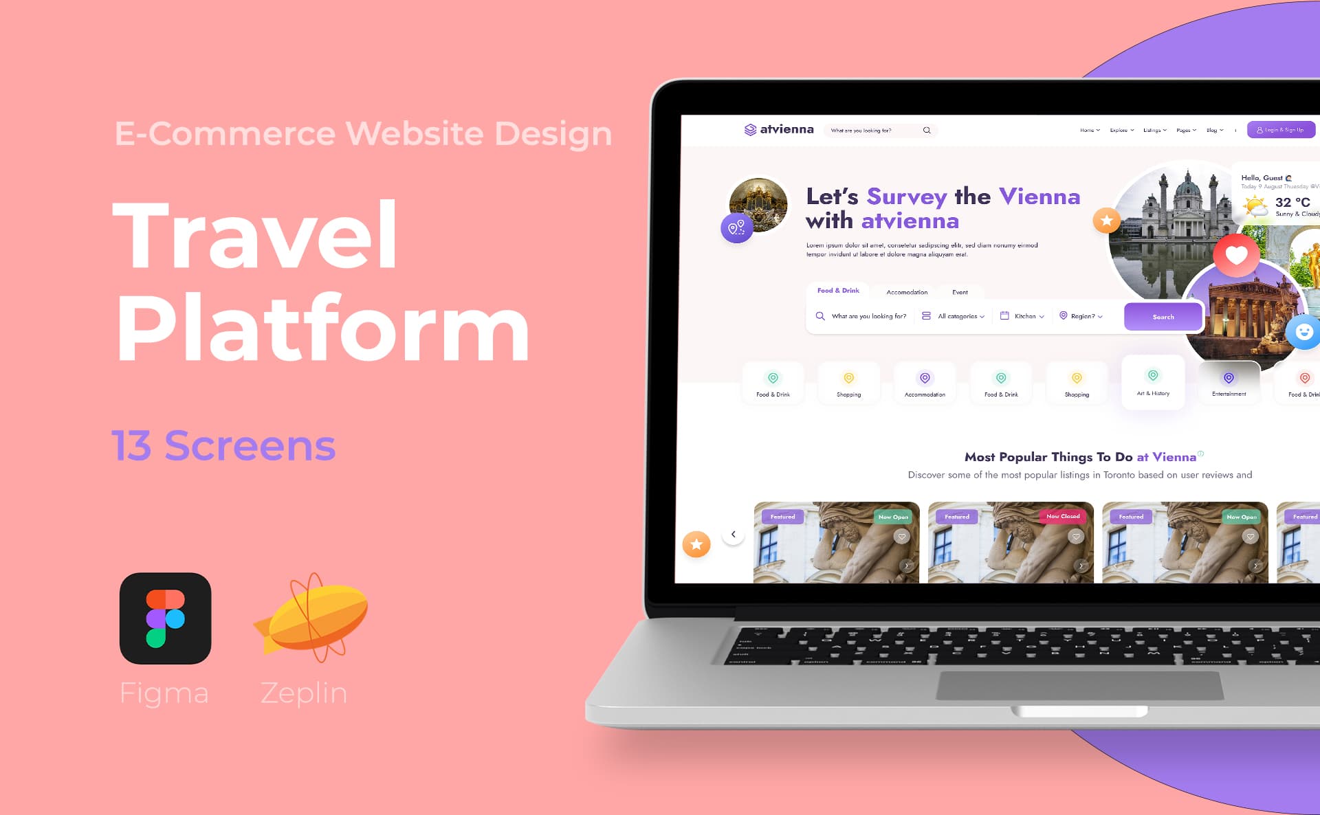 Vienna Travel Portal — E-Commerce, Selçuk Aker