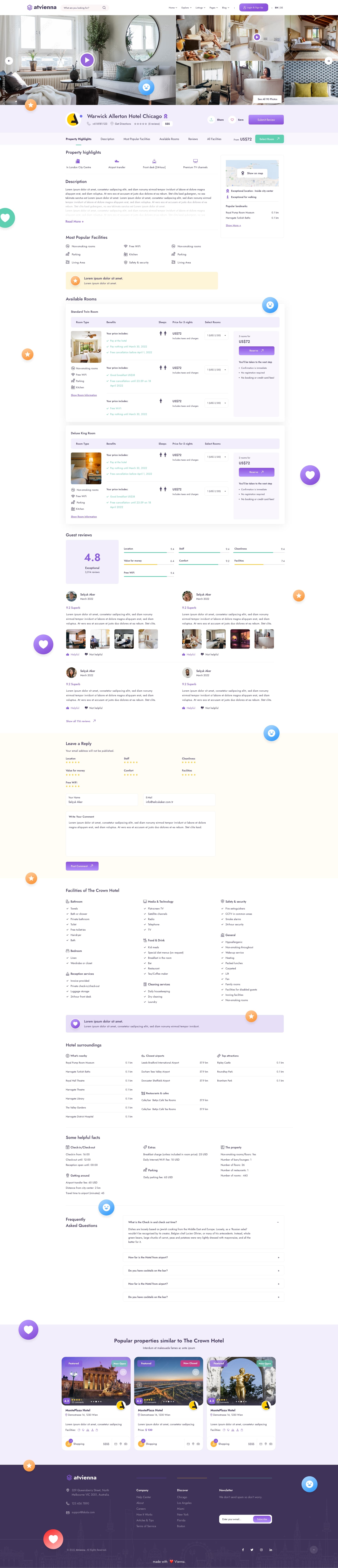 Vienna Travel Portal — project detail 2, Selçuk Aker