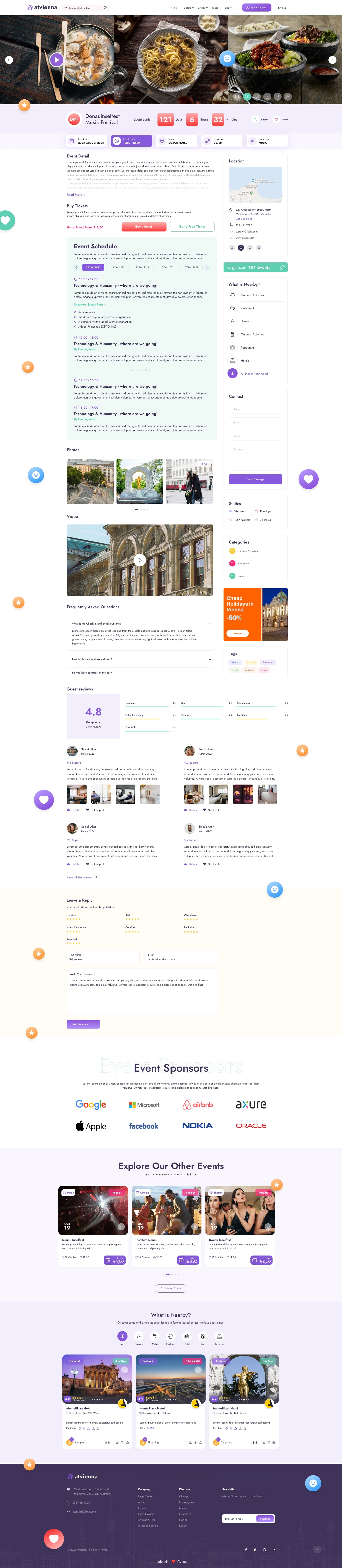 Vienna Travel Portal — project detail 4, Selçuk Aker