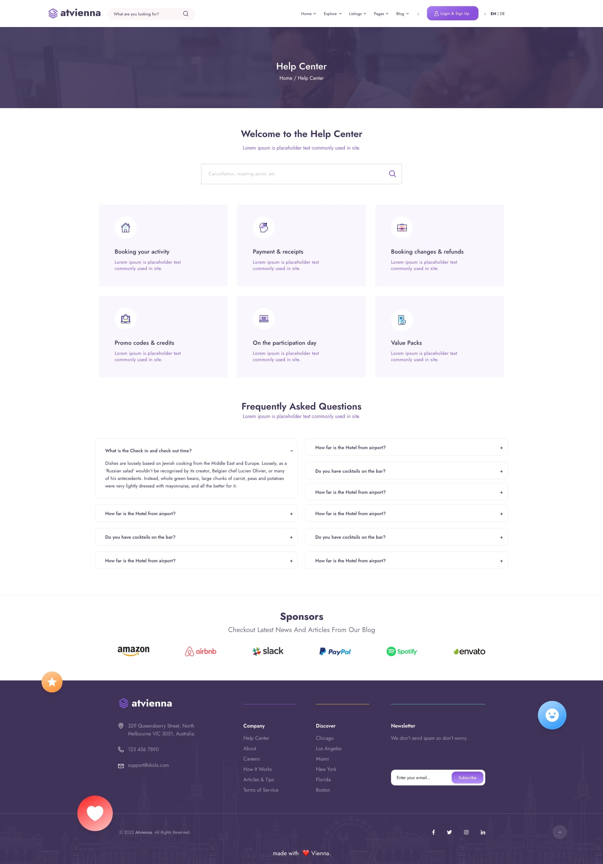 Vienna Travel Portal — project detail 12, Selçuk Aker