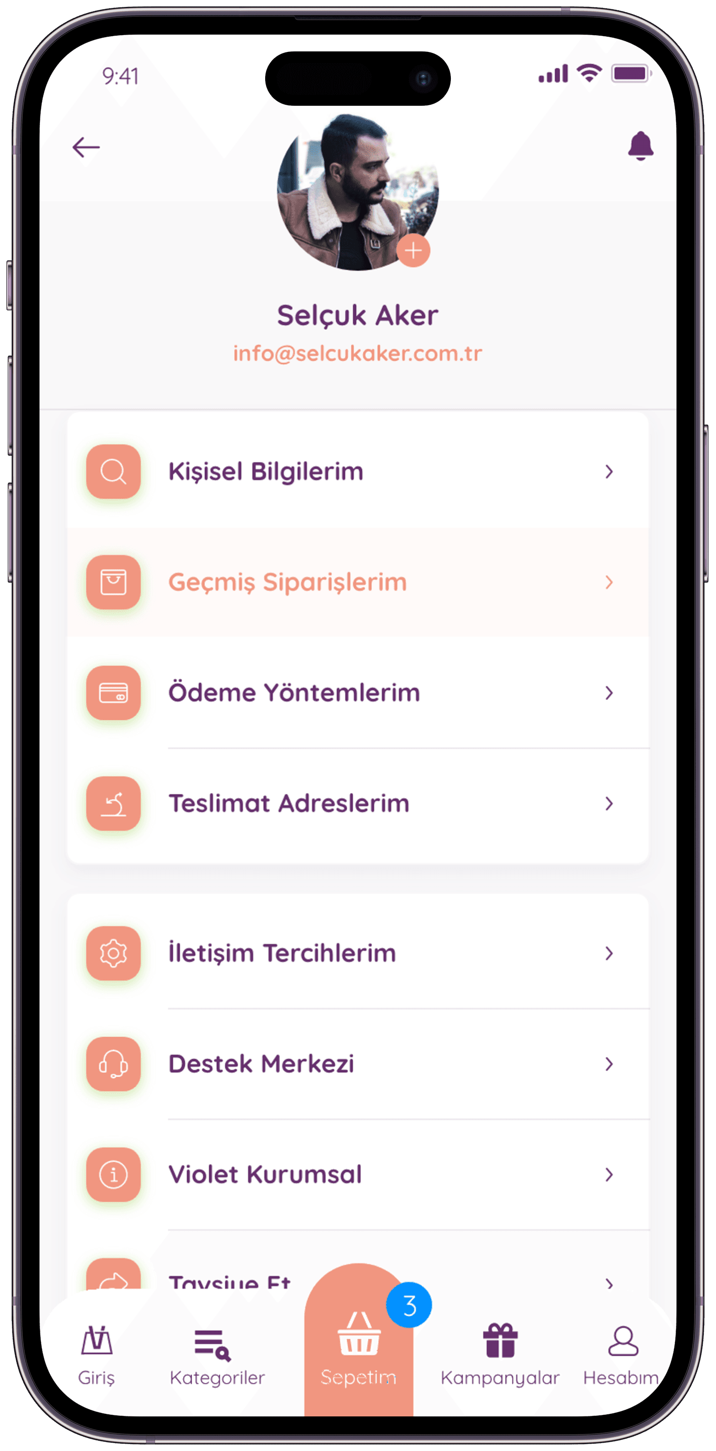 Violet MarketPlace — project detail 11, Selçuk Aker
